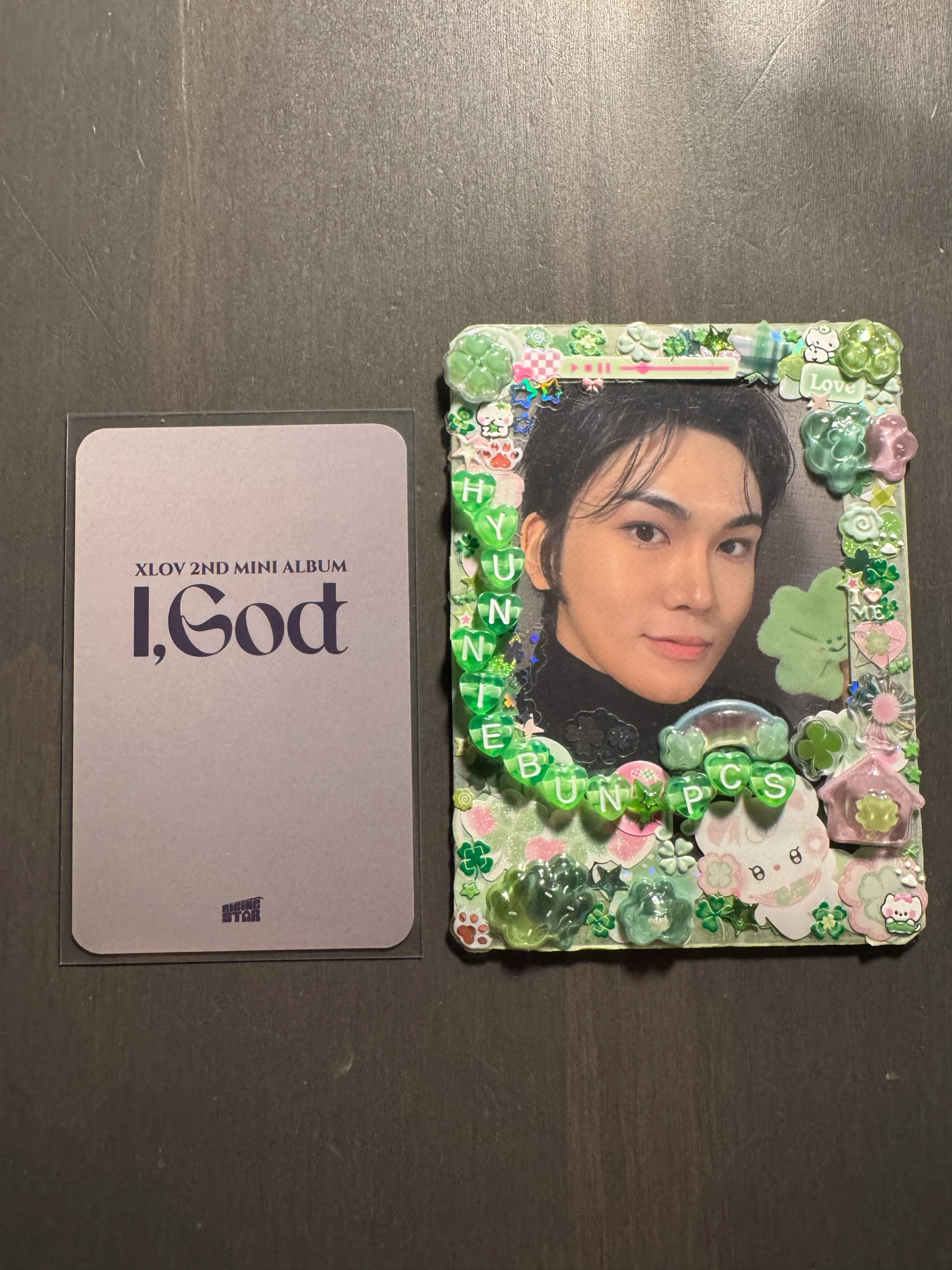 XLOV Hyun XLOV - Hyun - I, God Album rising star pob (pre-order benefit) listing photo 2