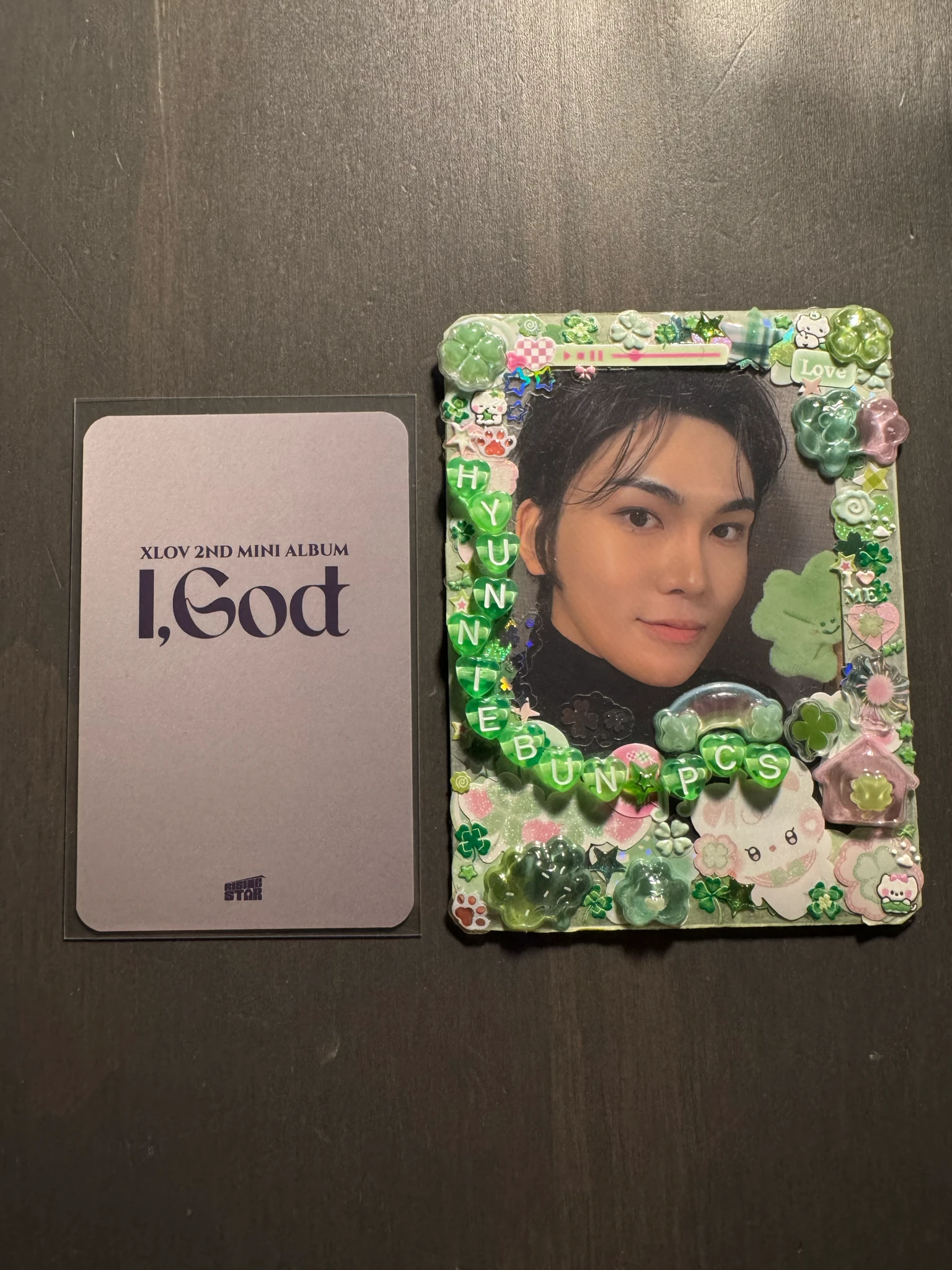 XLOV Haru XLOV - Haru - I, God Album rising star pob (pre-order benefit) listing photo 2