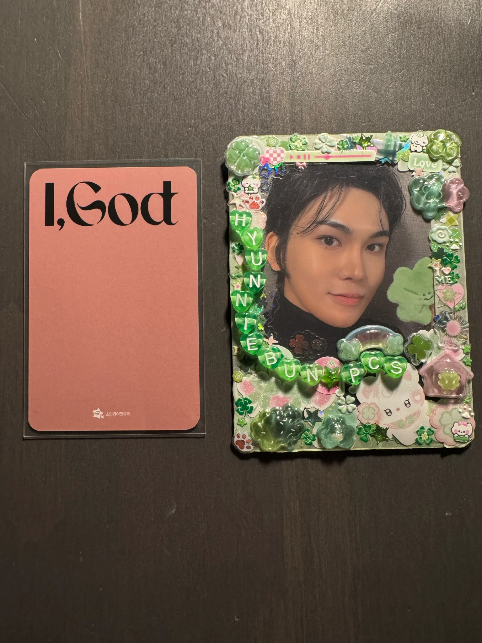 XLOV Hyun XLOV - Hyun - I, God Album starlike music round 3 fansign listing photo 2