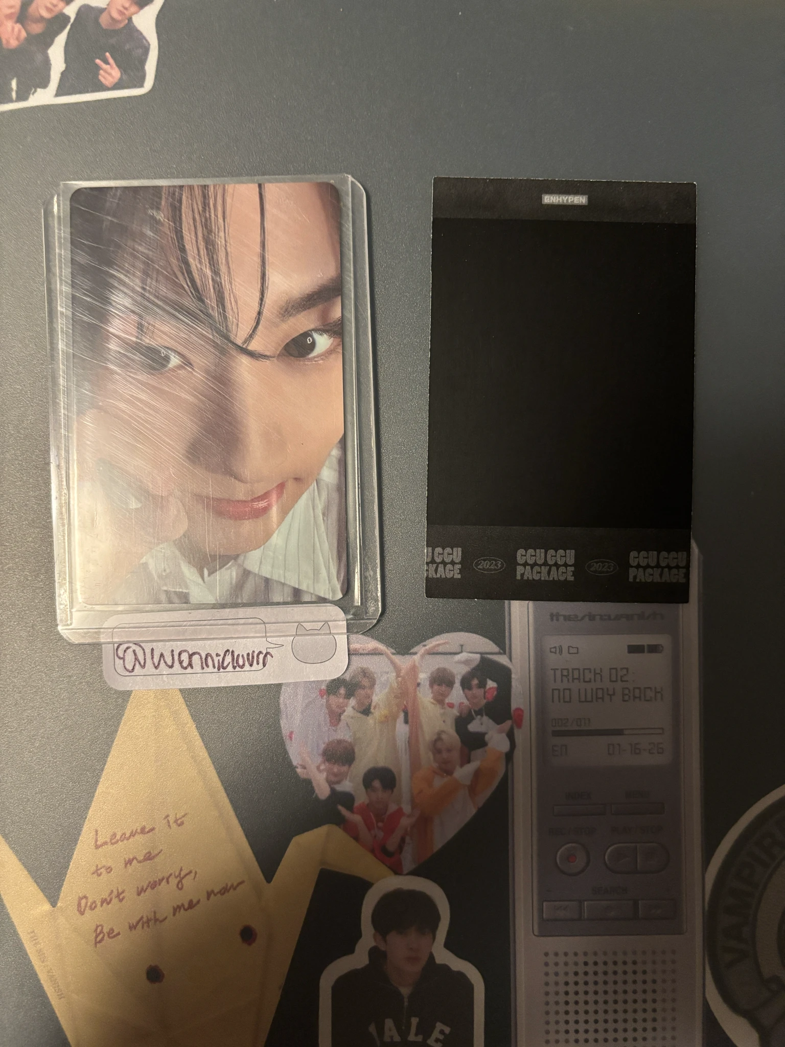 ENHYPEN Jungwon ENHYPEN - Jungwon - 2023 GGU GGU Package Other polaroid set listing photo 2