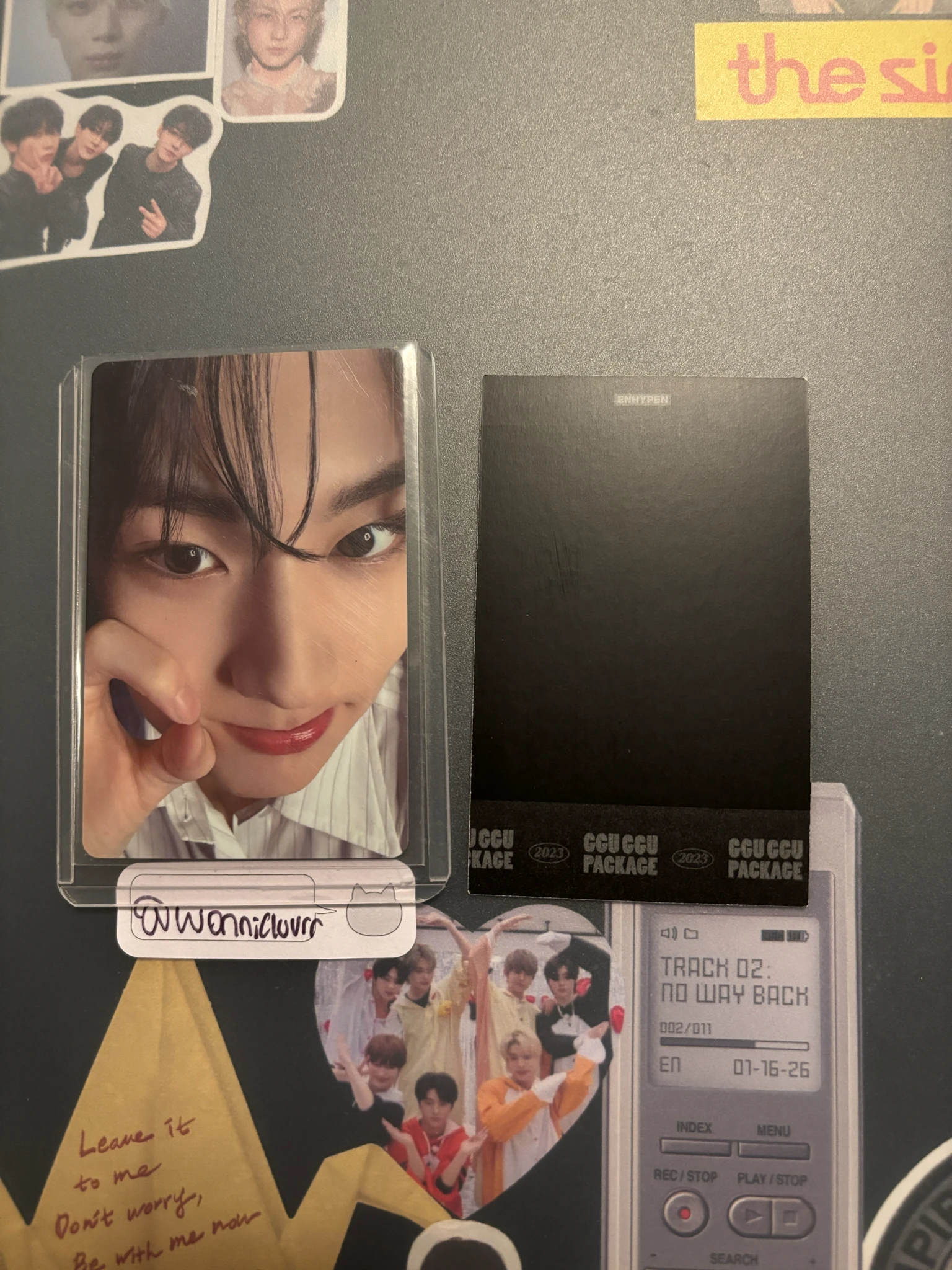 ENHYPEN Evan (Heeseung) ENHYPEN - Heeseung - 2023 GGU GGU Package Other polaroid set listing photo 2