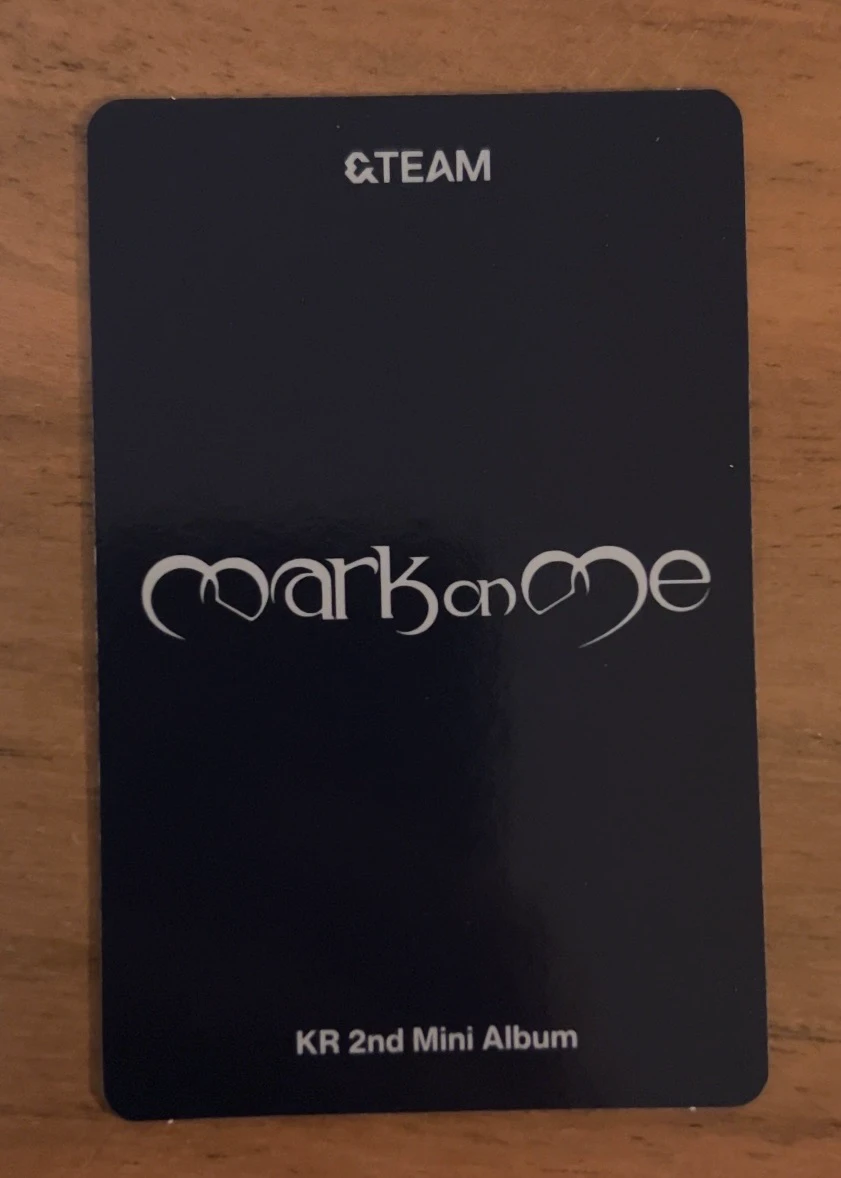 &TEAM EJ &TEAM - EJ - Mark on Me Album kpop nara crave you version tame me version retail exclusive listing photo 2