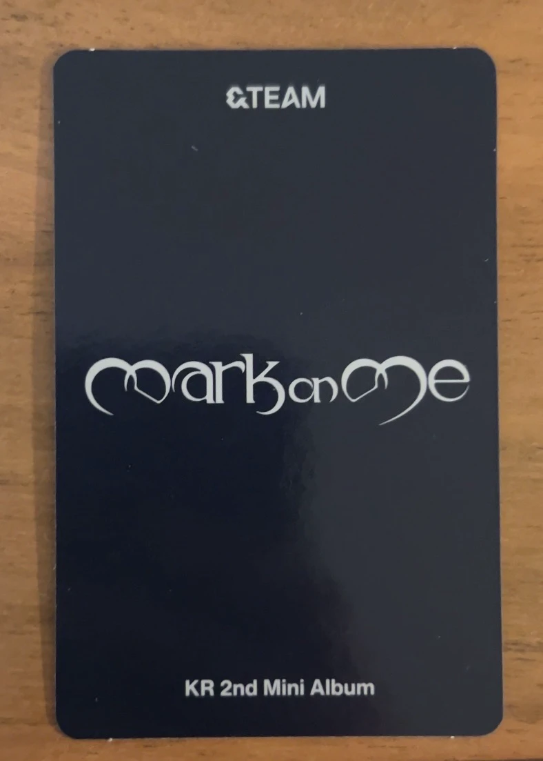 &TEAM Nicholas &TEAM - Nicholas - Mark on Me Album kpop nara crave you version tame me version retail exclusive listing photo 2