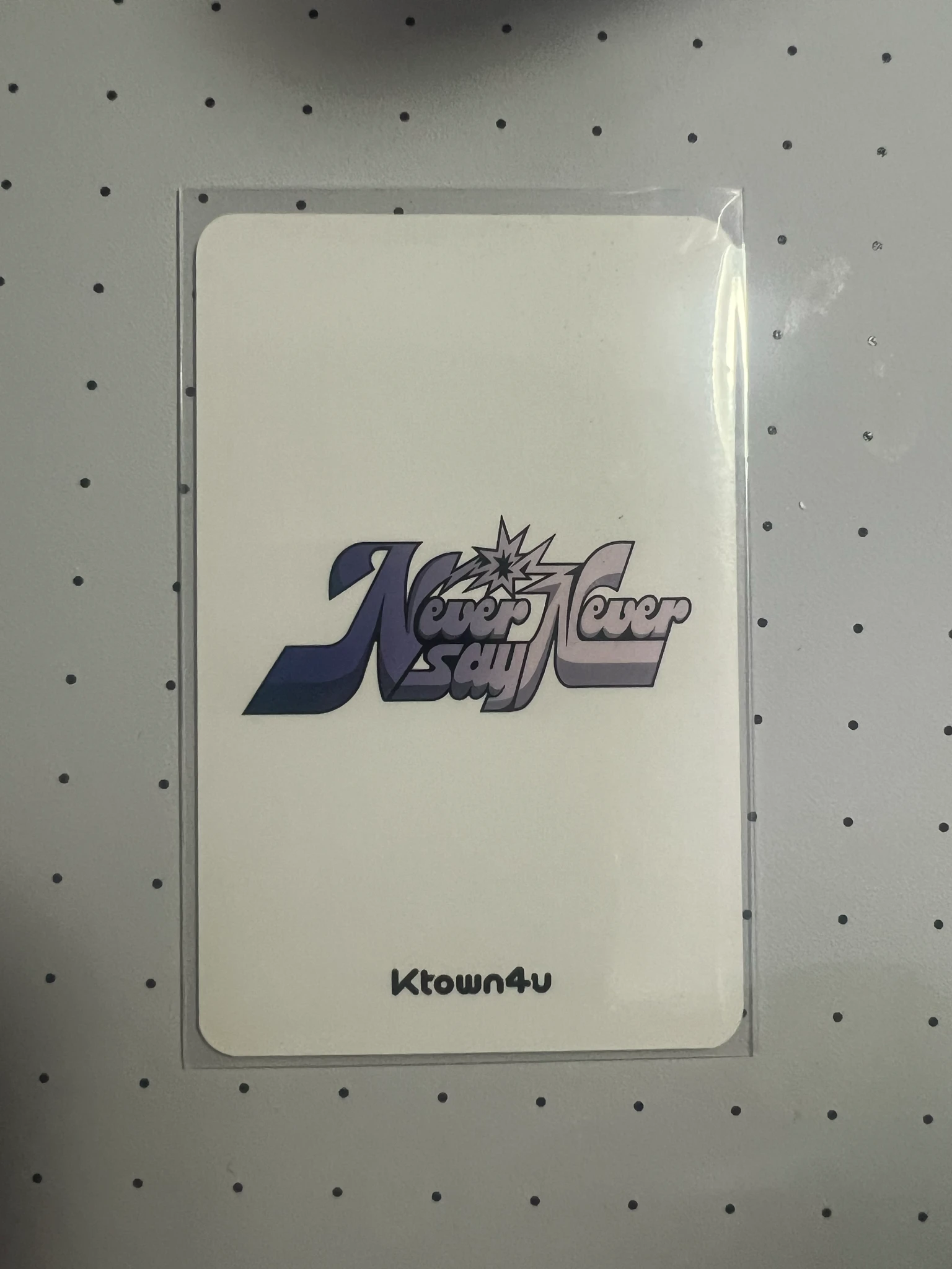 ZEROBASEONE Hao ZEROBASEONE - Hao - Never Say Never Album pob (pre-order benefit) ktown4u photobook version listing photo 2