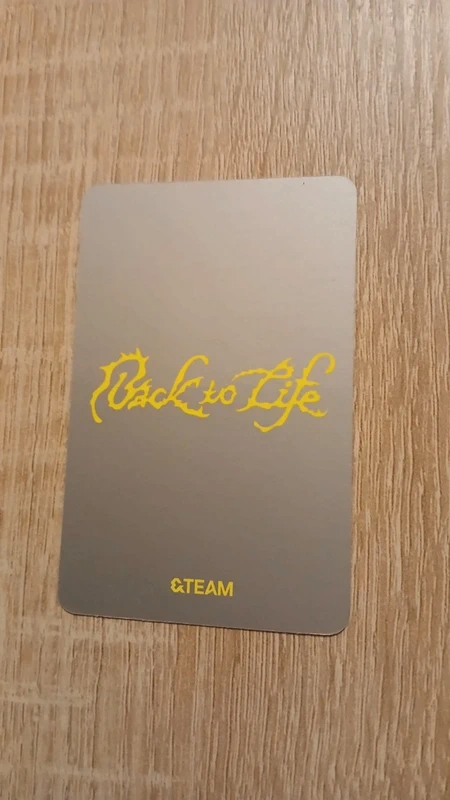 &TEAM Maki &TEAM - Maki - Back to Life  Album listing photo 2