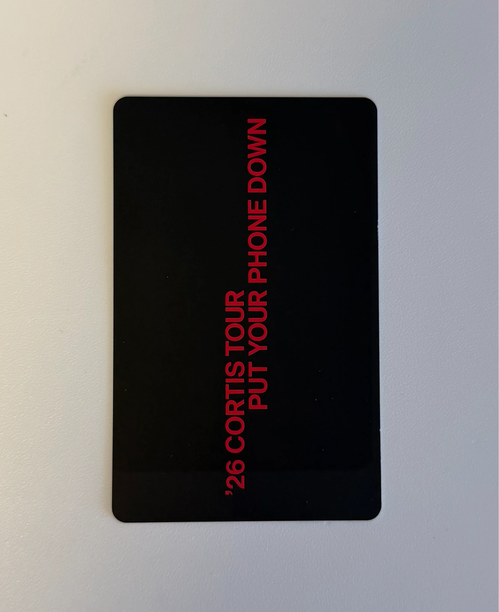 CORTIS Martin CORTIS - Martin - PUT YOUR PHONE DOWN Tour 2026 Event incheon lucky draw (LD) listing photo 2