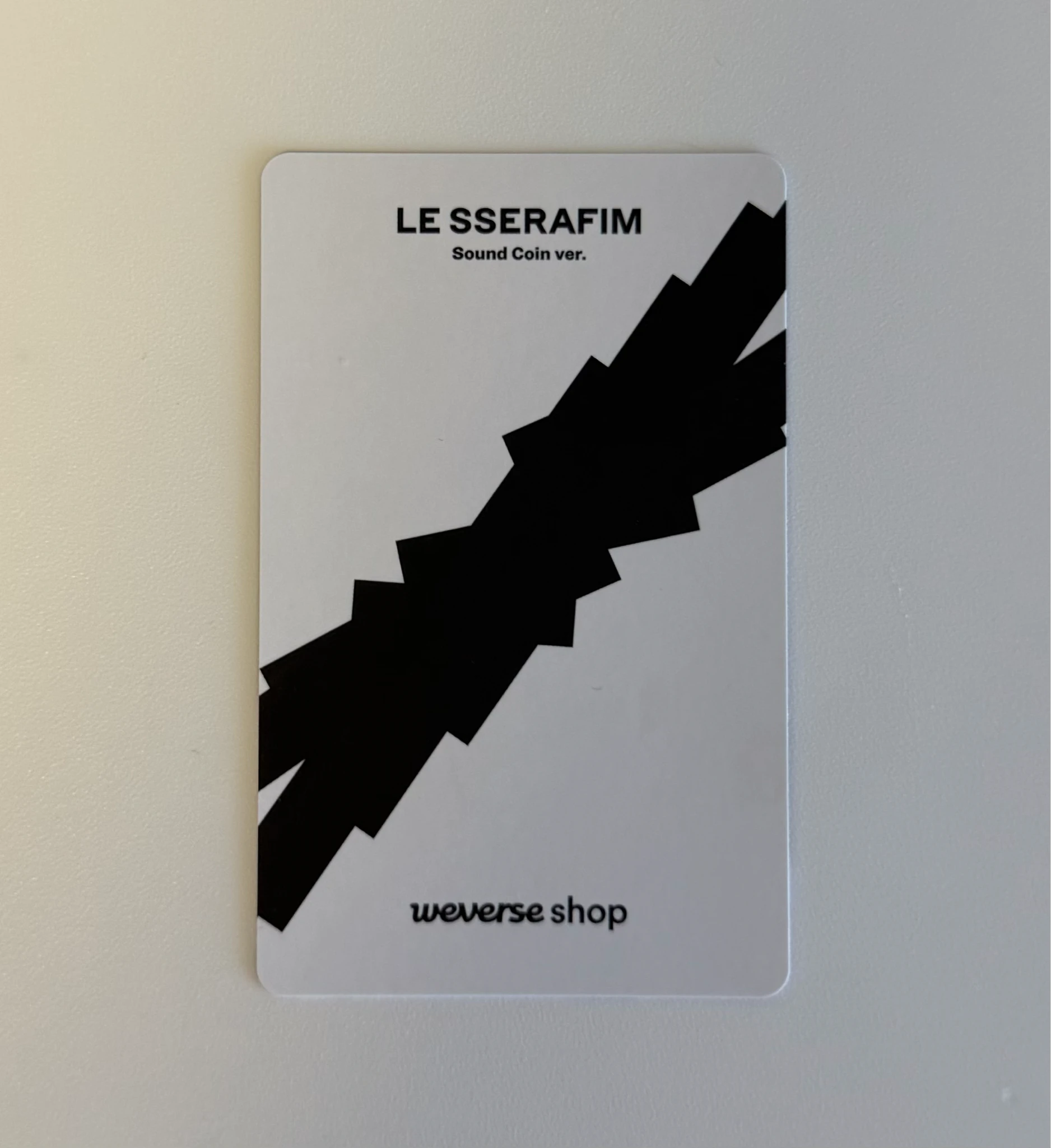 LE SSERAFIM Kazuha LE SSERAFIM - Kazuha - Sound Coin Album Album pob (pre-order benefit) weverse global shop (wvg) bad image - replace listing photo 2