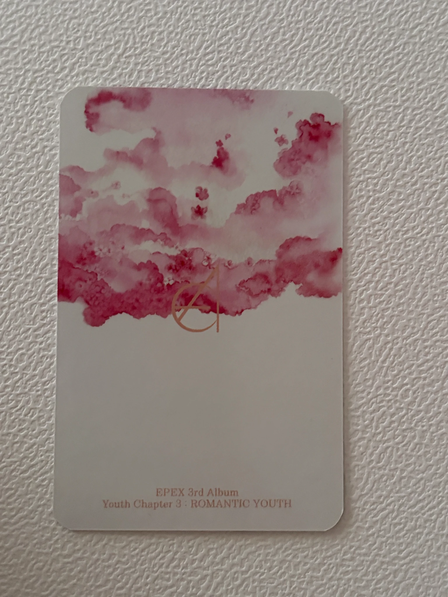 EPEX Wish EPEX - Wish - Youth Chapter 3 : Romantic Youth Album album photocard sixth piece version fifth piece version listing photo 2