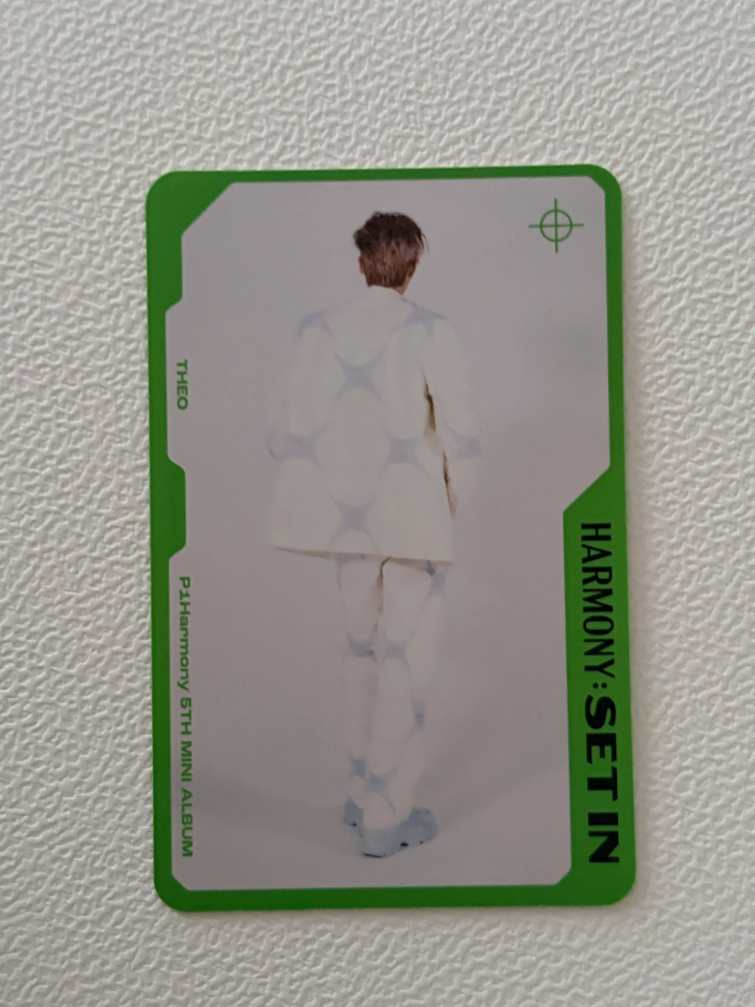 P1Harmony Theo P1Harmony - Theo - Harmony: Set In Album album photocard character card version set in version double-sided listing photo 2