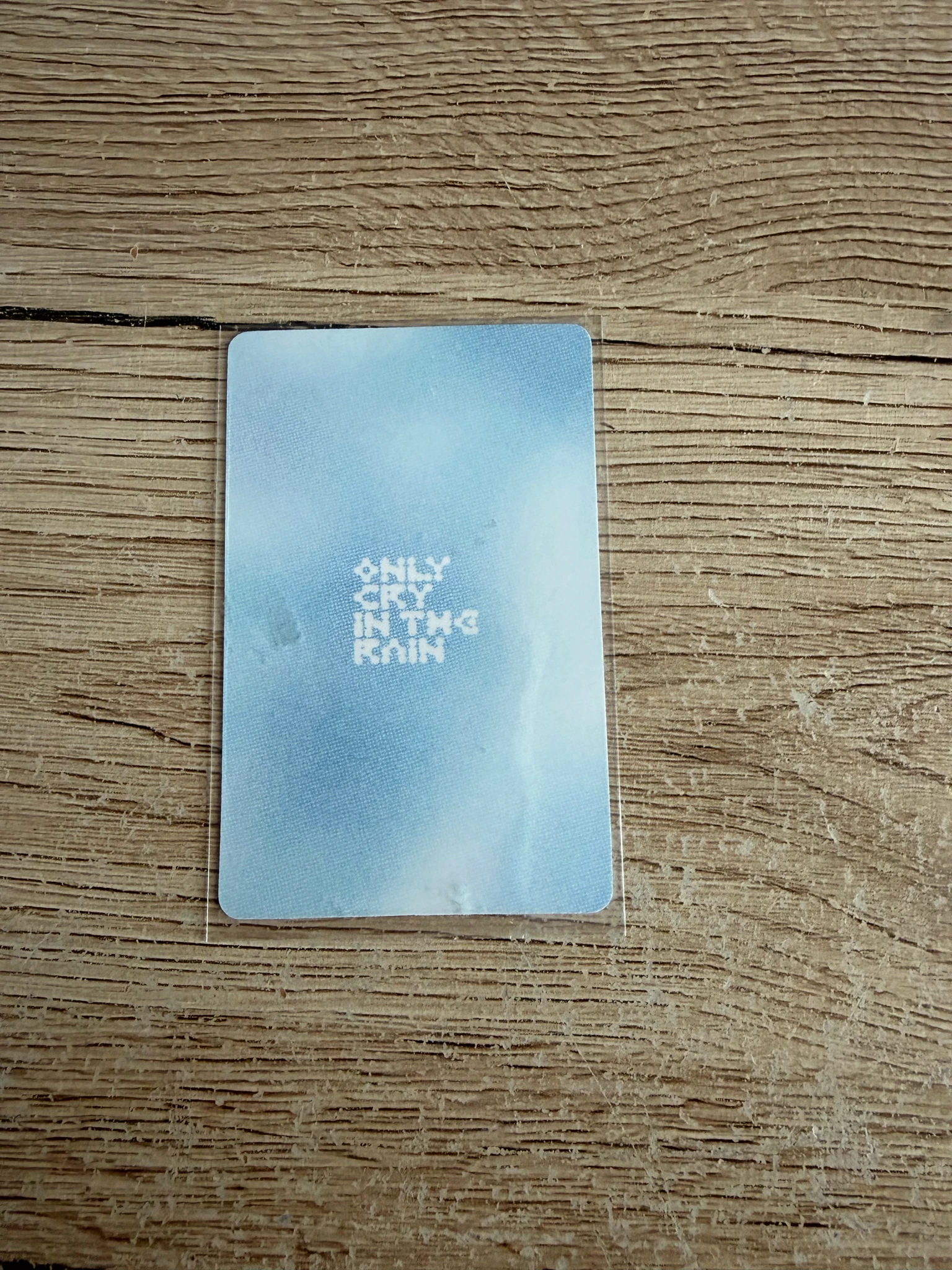 Chuu Chuu Chuu - Chuu - Only cry in the rain Album Blue Version album photocard listing photo 2