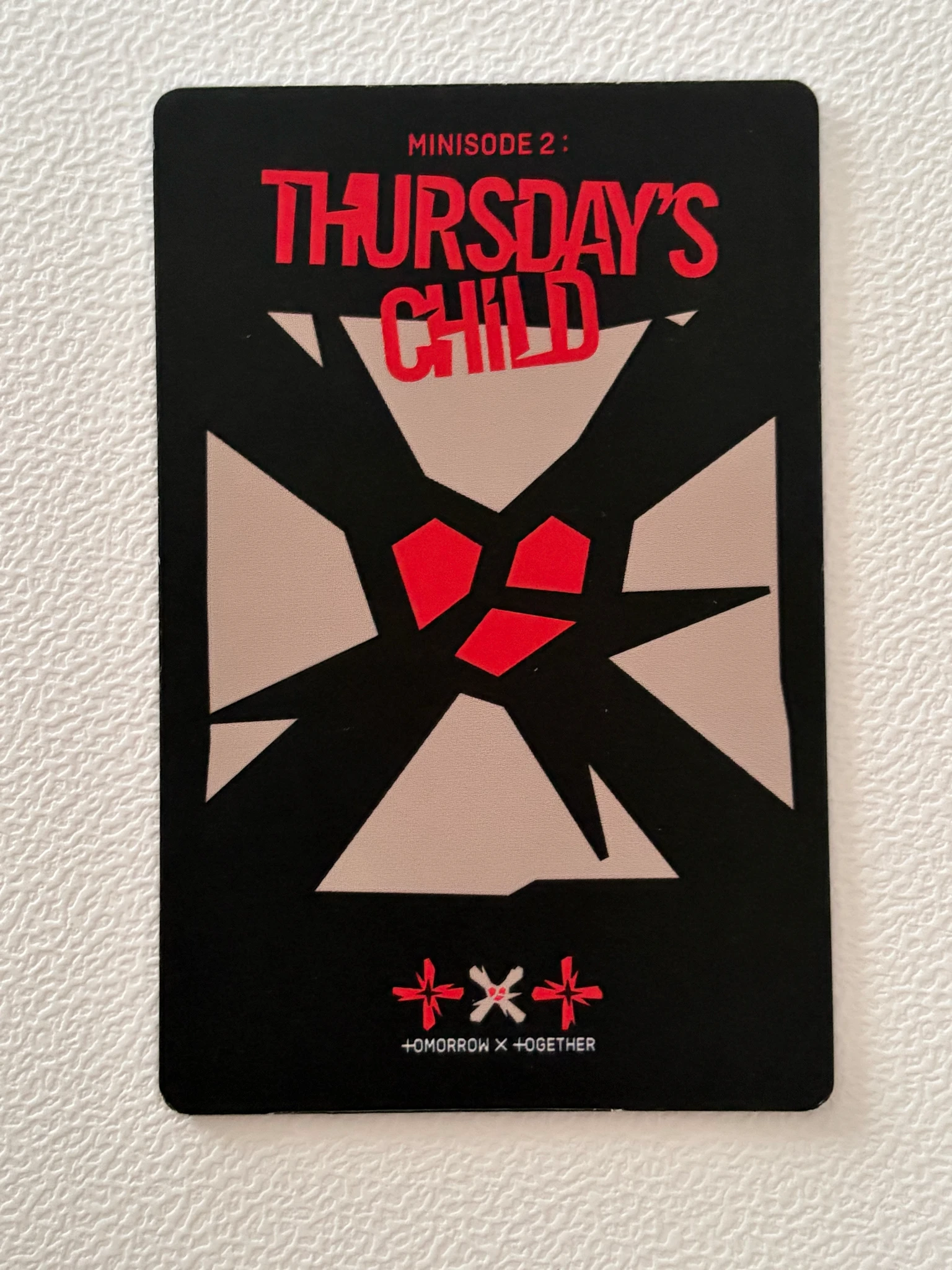 TOMORROW X TOGETHER Huening Kai TOMORROW X TOGETHER - Huening Kai - Minisode 2: Thursday's Child Album album inclusion hate version lenticular listing photo 2