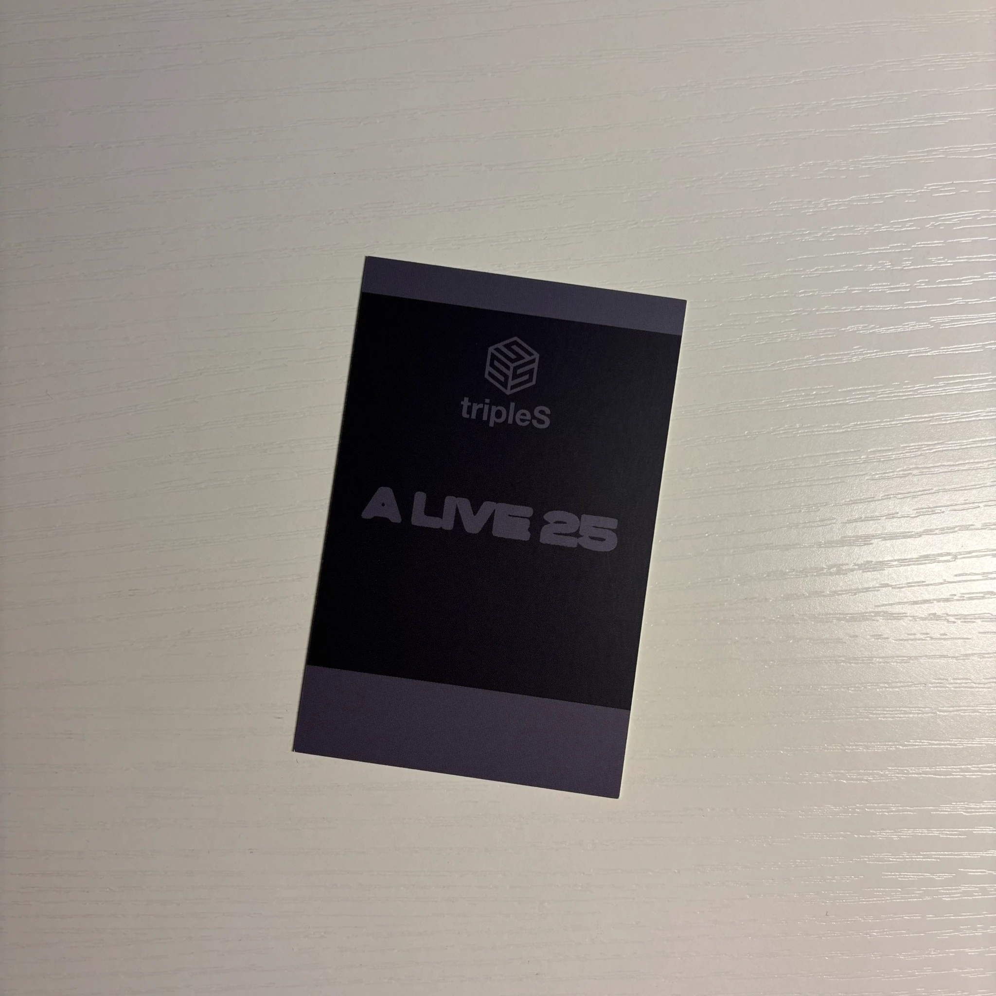 tripleS Chaeyeon tripleS - Chaeyeon - tripleS 1st Mini-Tour: A LIVE 25 Event polaroid purchase benefit seoul listing photo 2