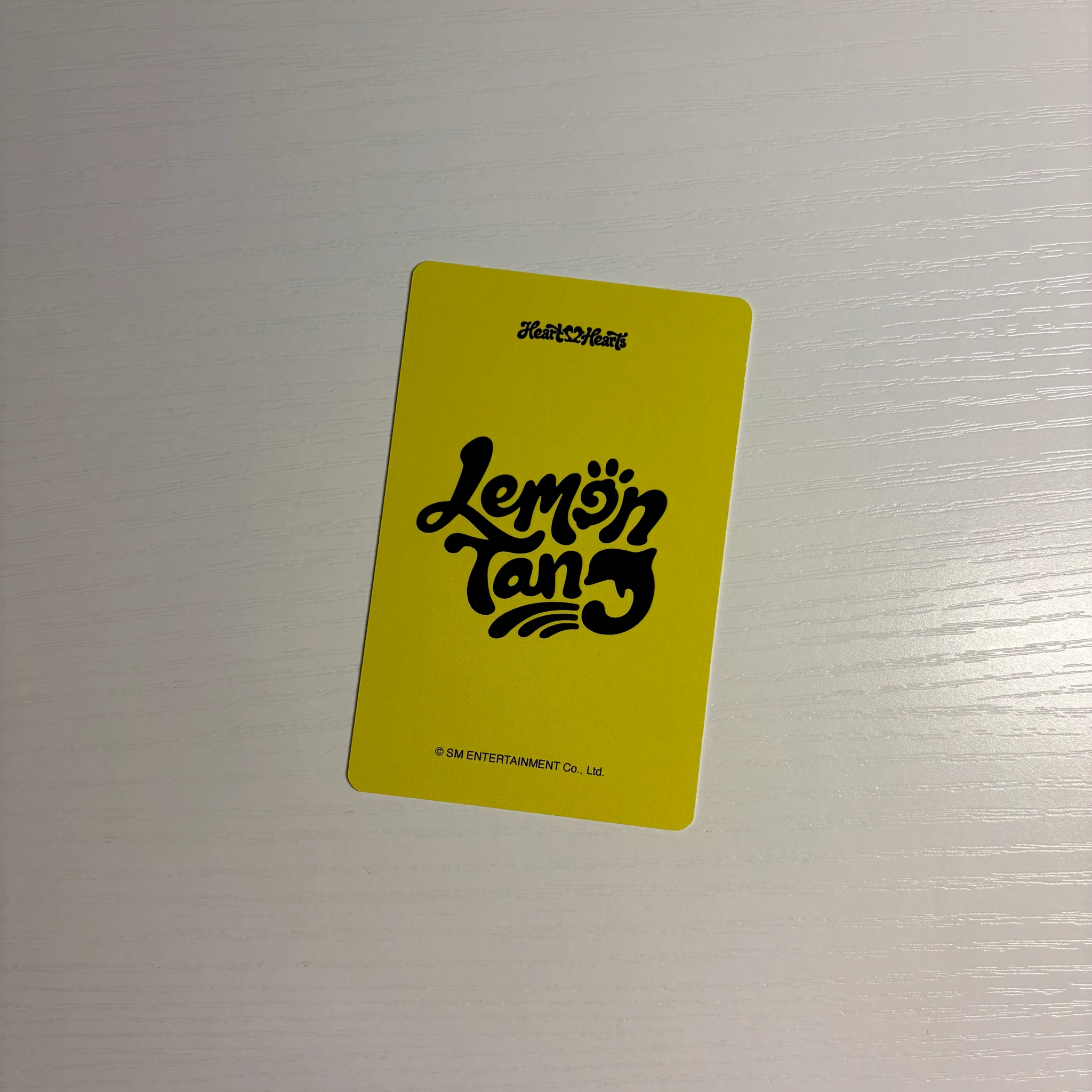 Hearts2Hearts Ye-on Hearts2Hearts - Ye-on - Lemon Tang Album k idol shop lucky draw (LD) listing photo 2