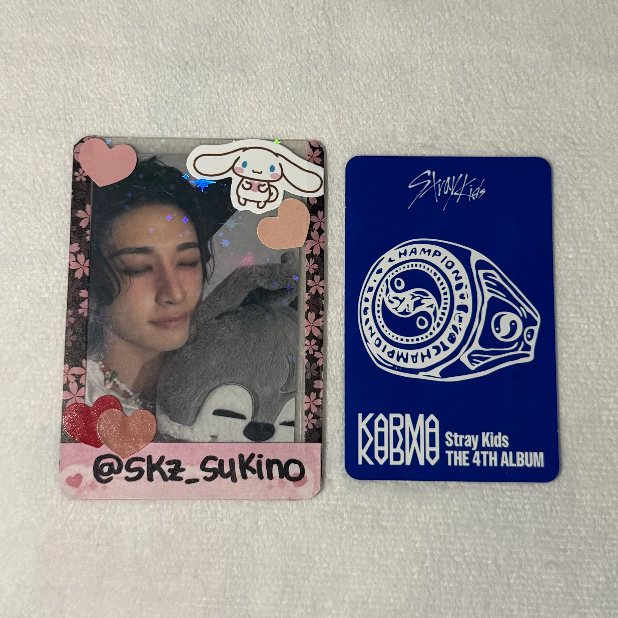 Stray Kids Seungmin Stray Kids - Seungmin - KARMA Album accordion version album photocard first press only listing photo 2