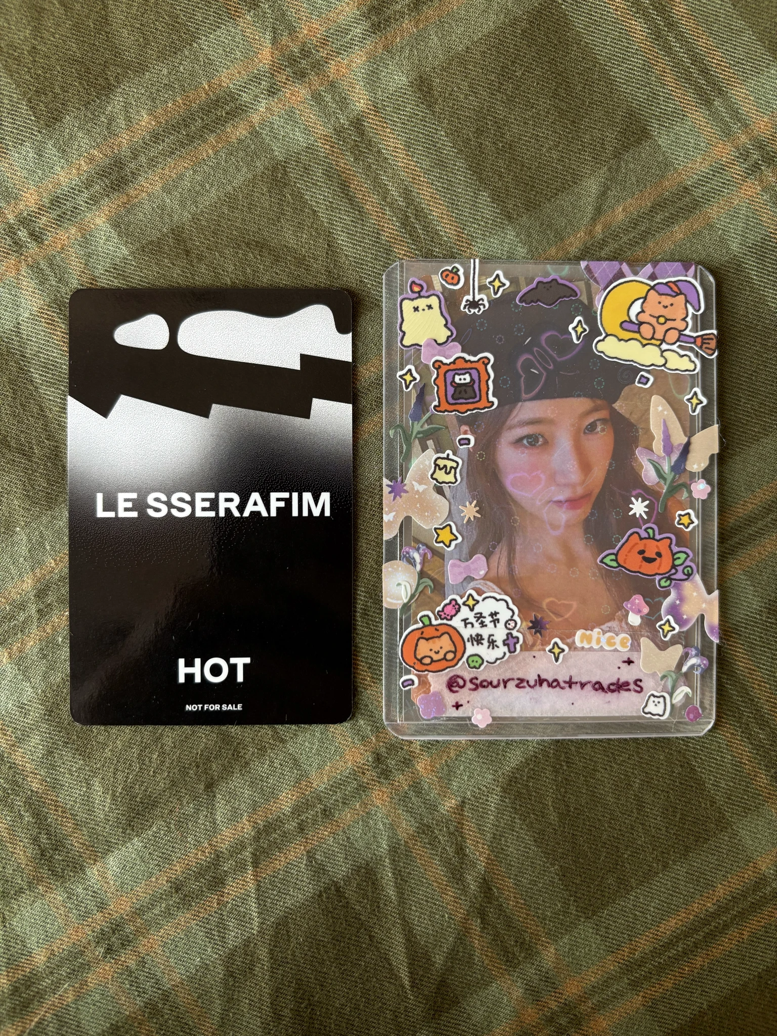 LE SSERAFIM Huh Yunjin LE SSERAFIM - Huh Yunjin - HOT Album UMS japan (universal music store) lucky draw round 1 listing photo 2