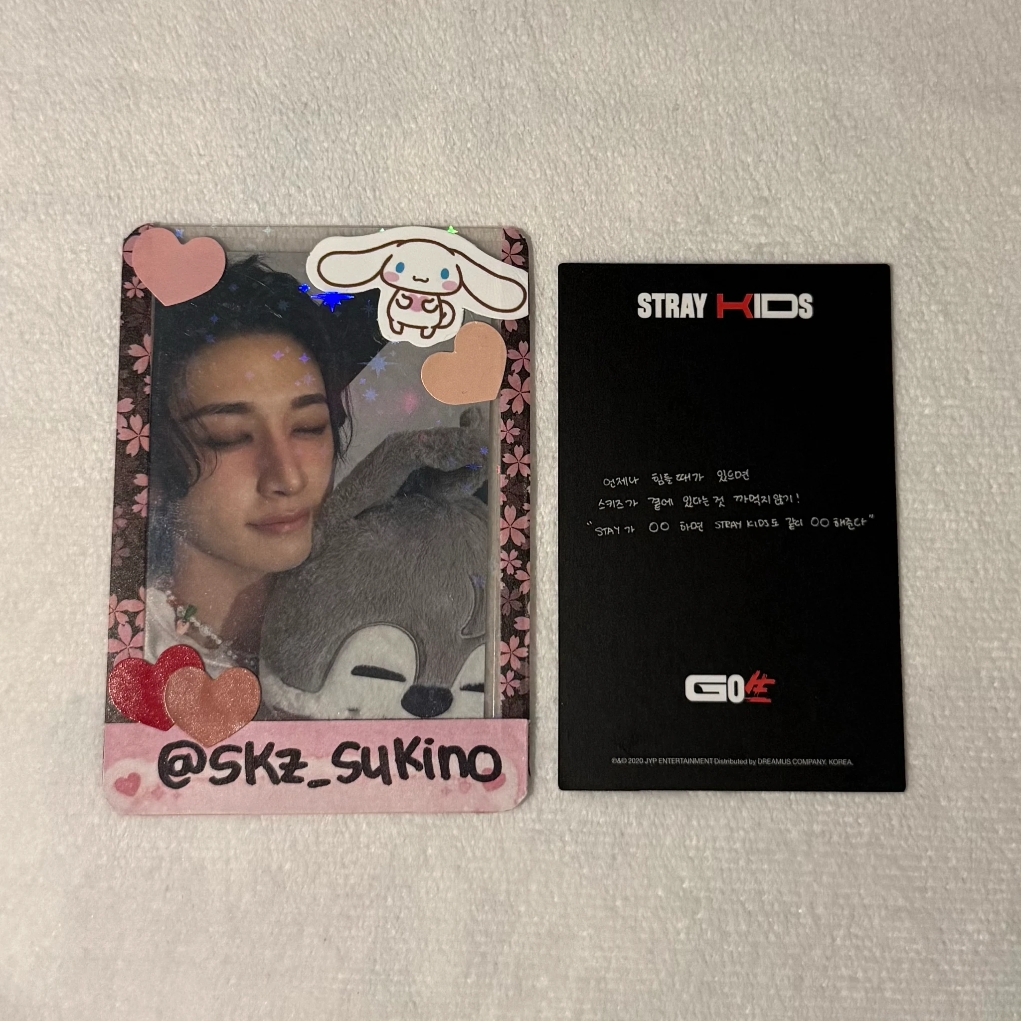 Stray Kids Bang Chan Stray Kids - Bang Chan - GO生 Album album photocard concept b listing photo 2