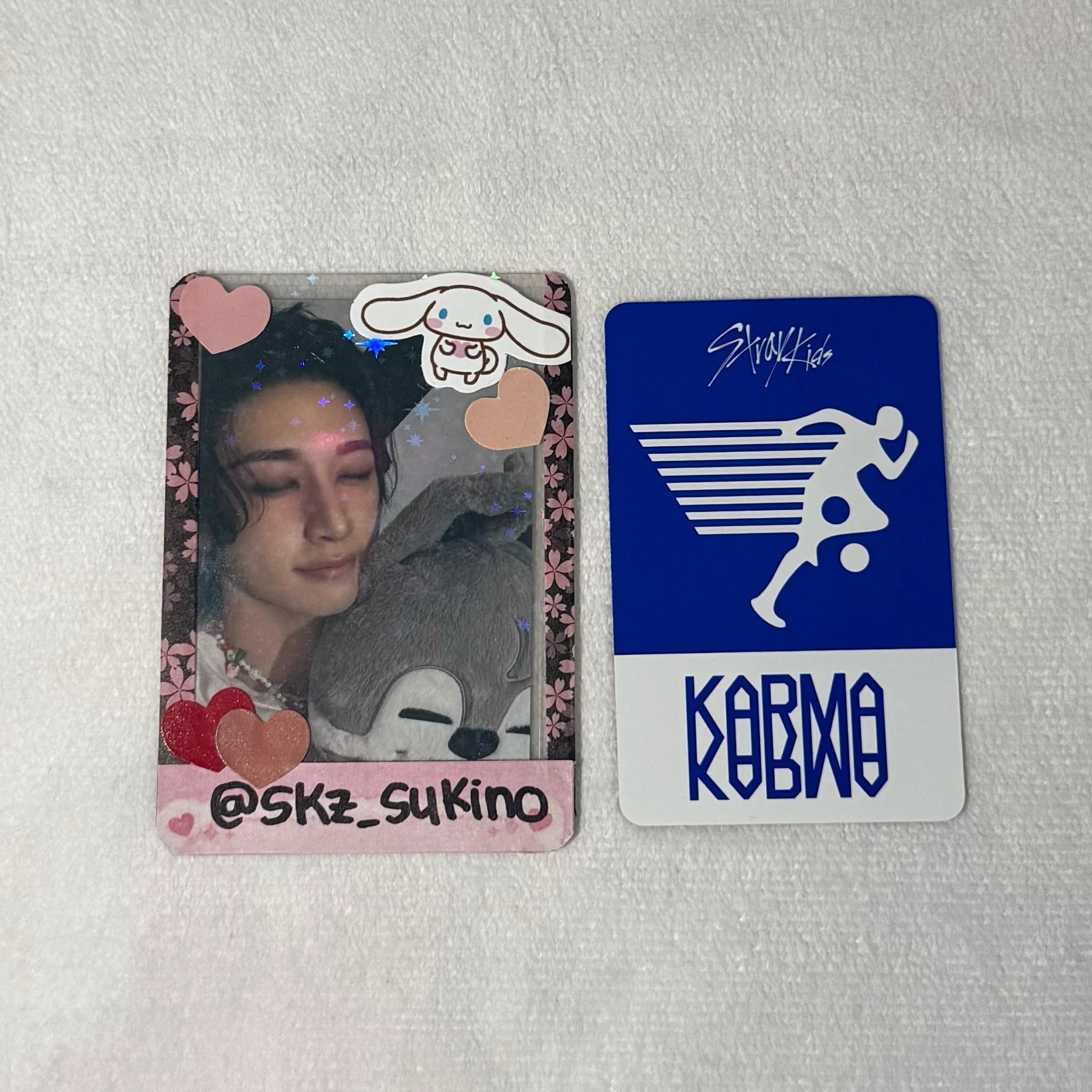 Stray Kids Bang Chan Stray Kids - Bang Chan - KARMA Album album photocard pre-order benefit compact ver. listing photo 2