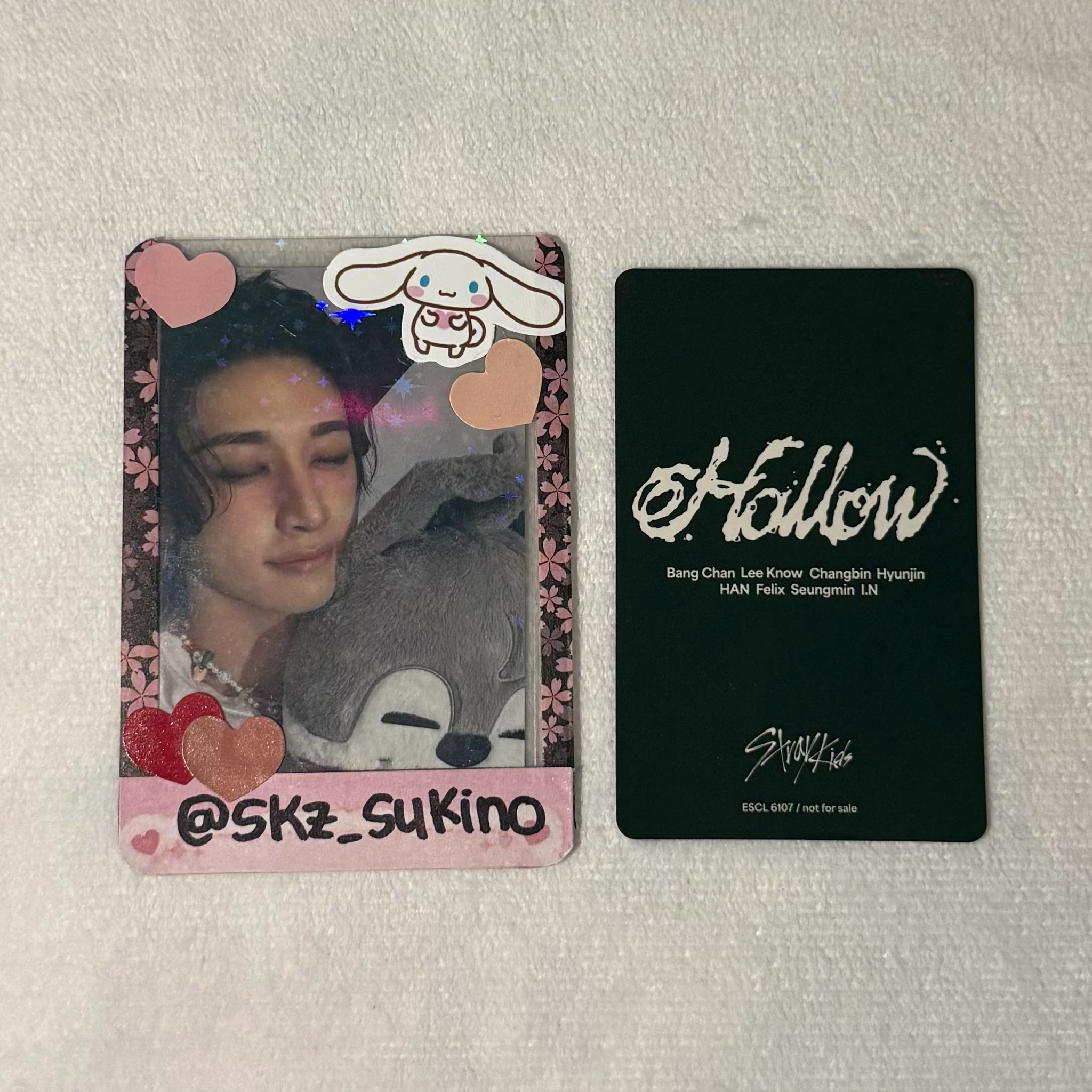 Stray Kids Bang Chan Stray Kids - Bang Chan - Hollow Album album photocard standard version listing photo 2