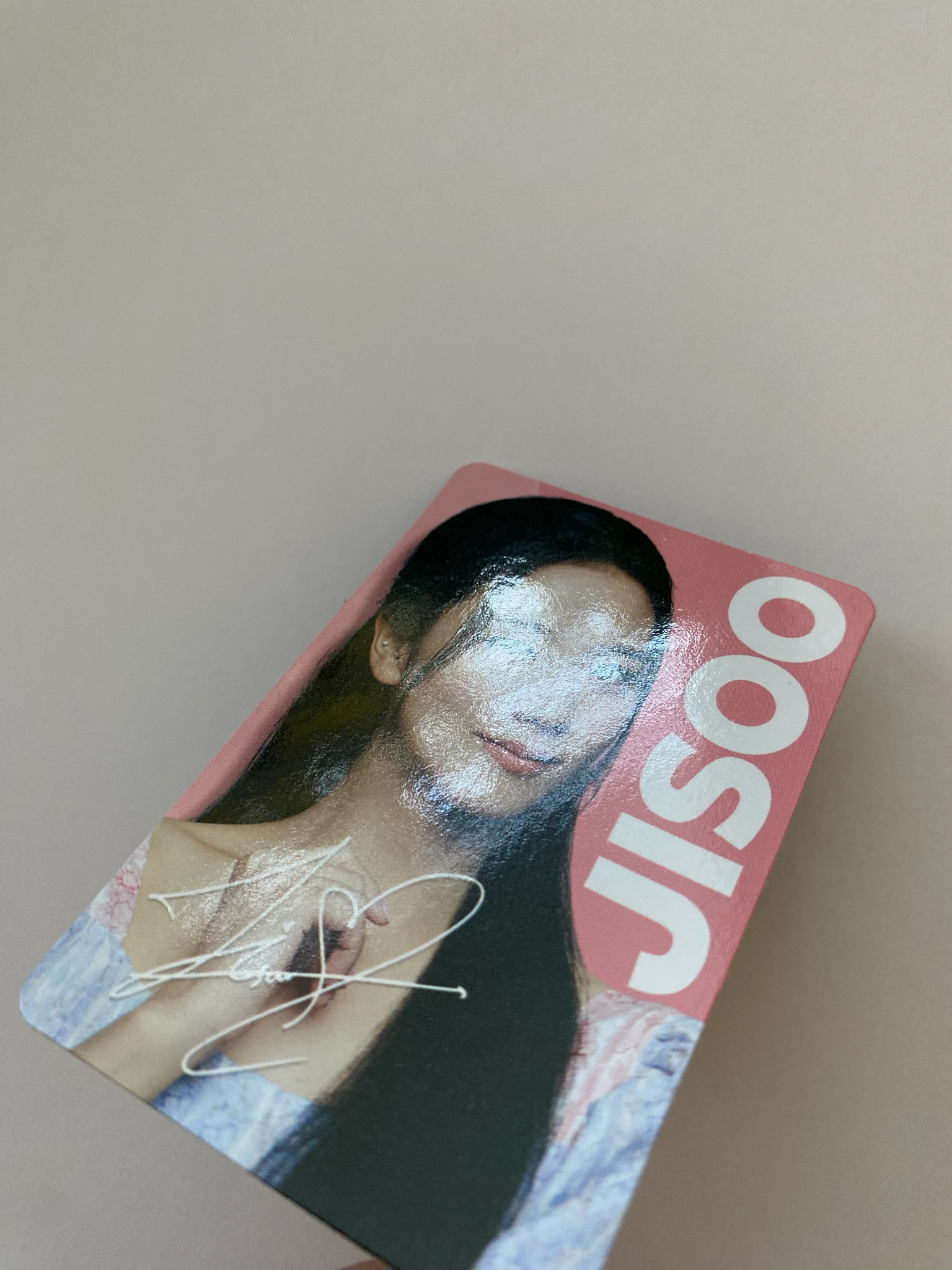 BLACKPINK Jisoo BLACKPINK - Jisoo - Blackpink x Oreo Other random photocard mini photocard listing photo 2