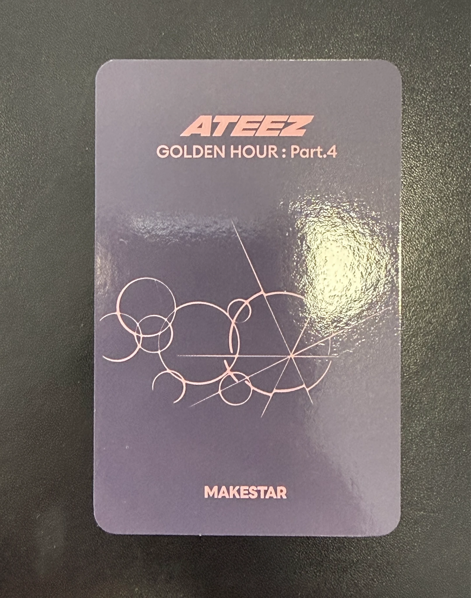 ATEEZ San ATEEZ - San - Golden Hour : Part.4 Album makestar video call (fancall) pob (pre-order benefit) listing photo 2