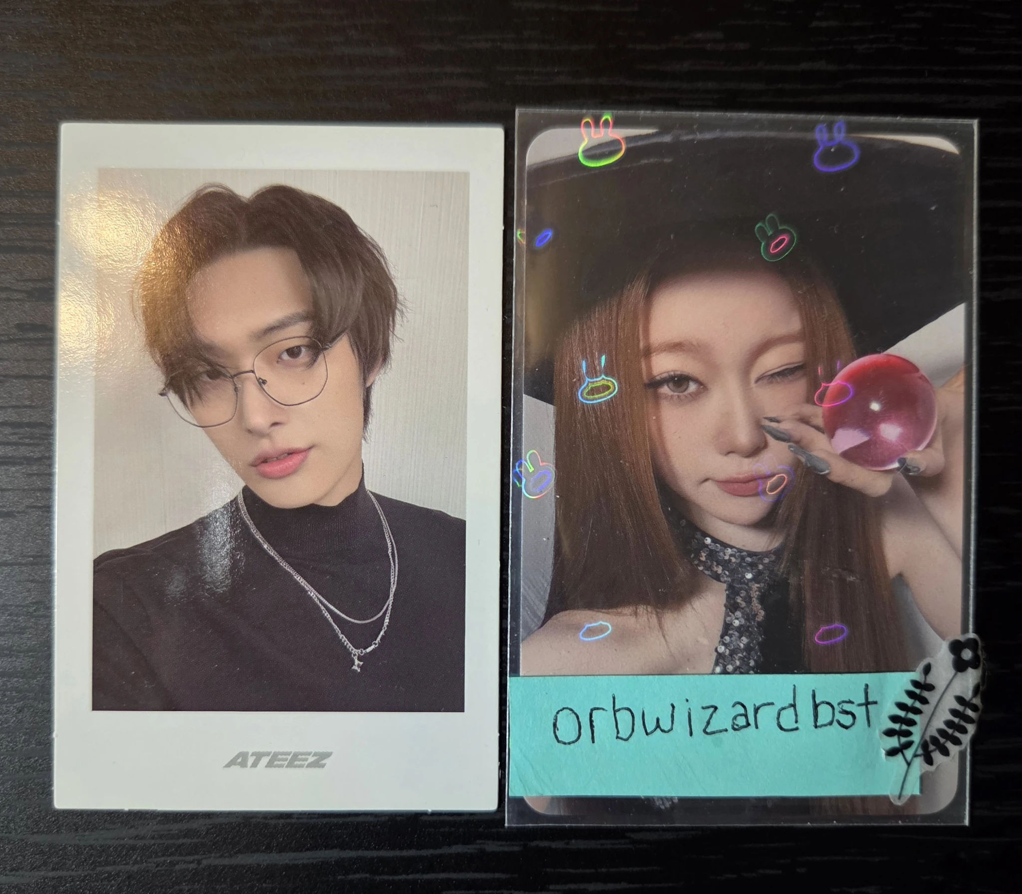 ATEEZ Mingi ATEEZ - Mingi - Golden Hour : Part.3 Album - Poca Album Polaroid listing photo 2