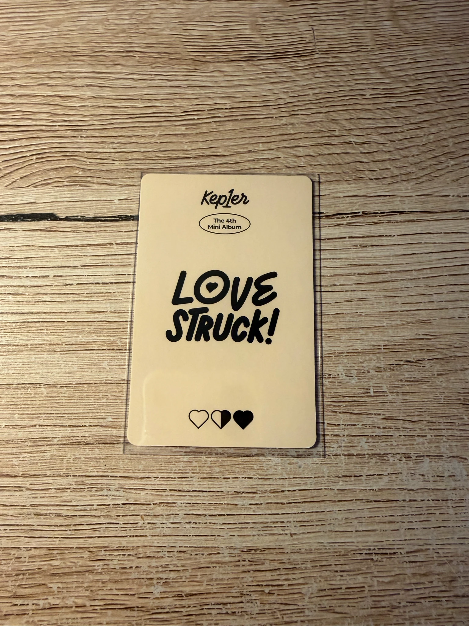 Kep1er Chaehyun Kep1er - Chaehyun - LOVESTRUCK! Album album photocard love strike version listing photo 2