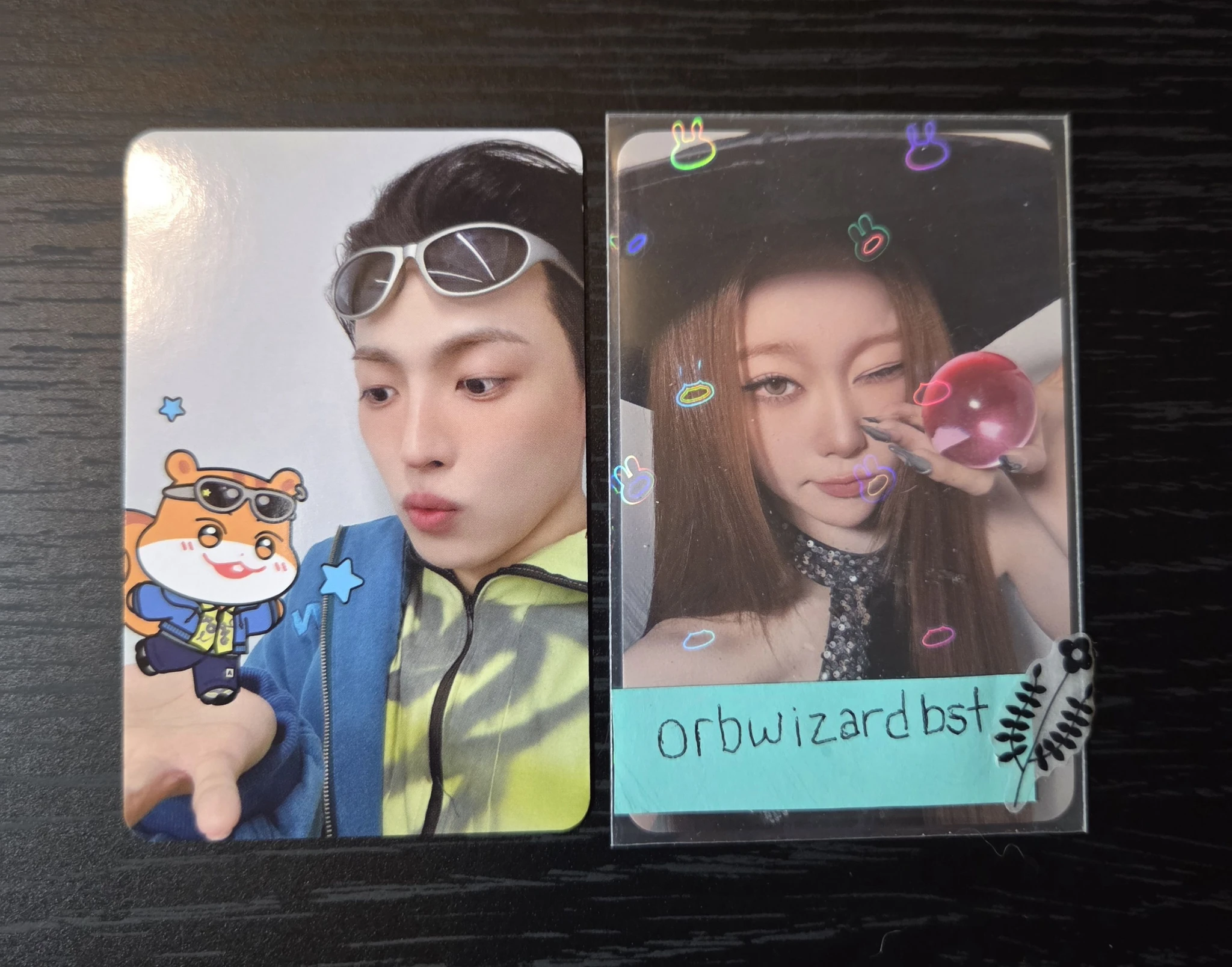 ATEEZ Hongjoong ATEEZ - Hongjoong - ANITEEZ IN COLOR Other trading card merch photocard listing photo 2