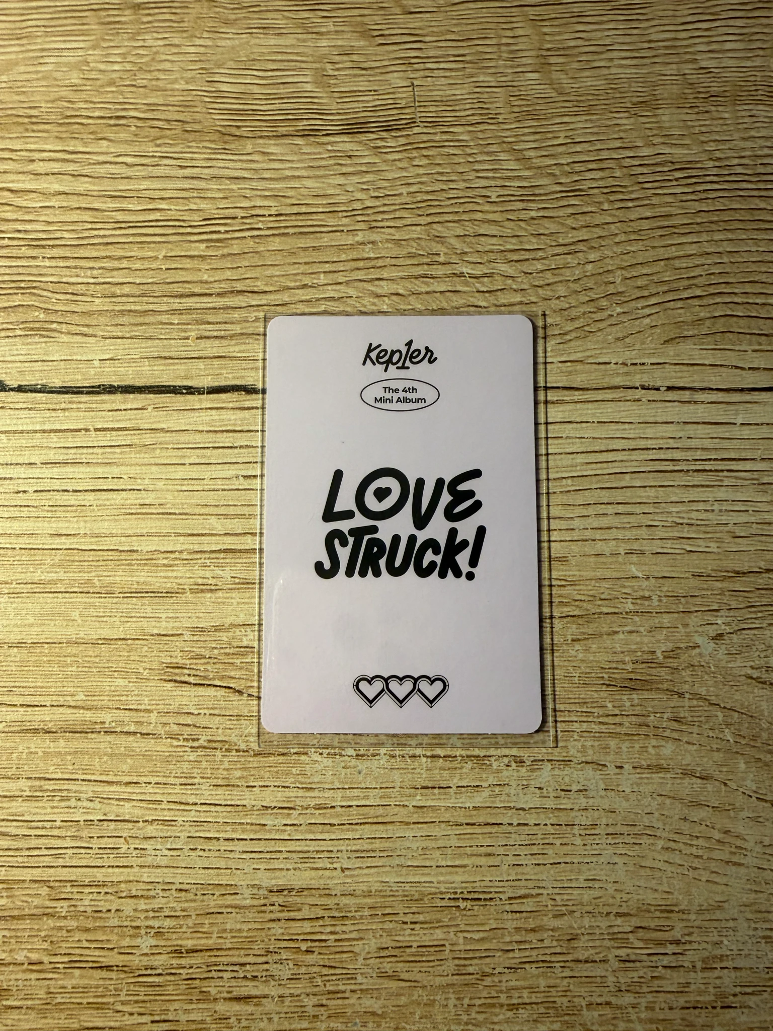 Kep1er Chaehyun Kep1er - Chaehyun - LOVESTRUCK! Album album photocard digipack ver. listing photo 2