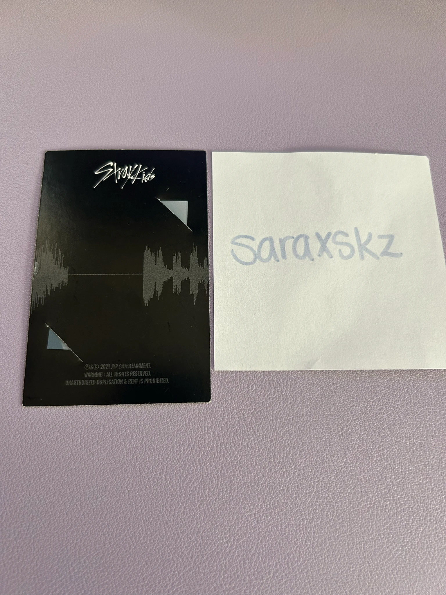 Stray Kids Seungmin Stray Kids - Seungmin - NoEasy Album album photocard pre-order benefit frame ver. listing photo 2