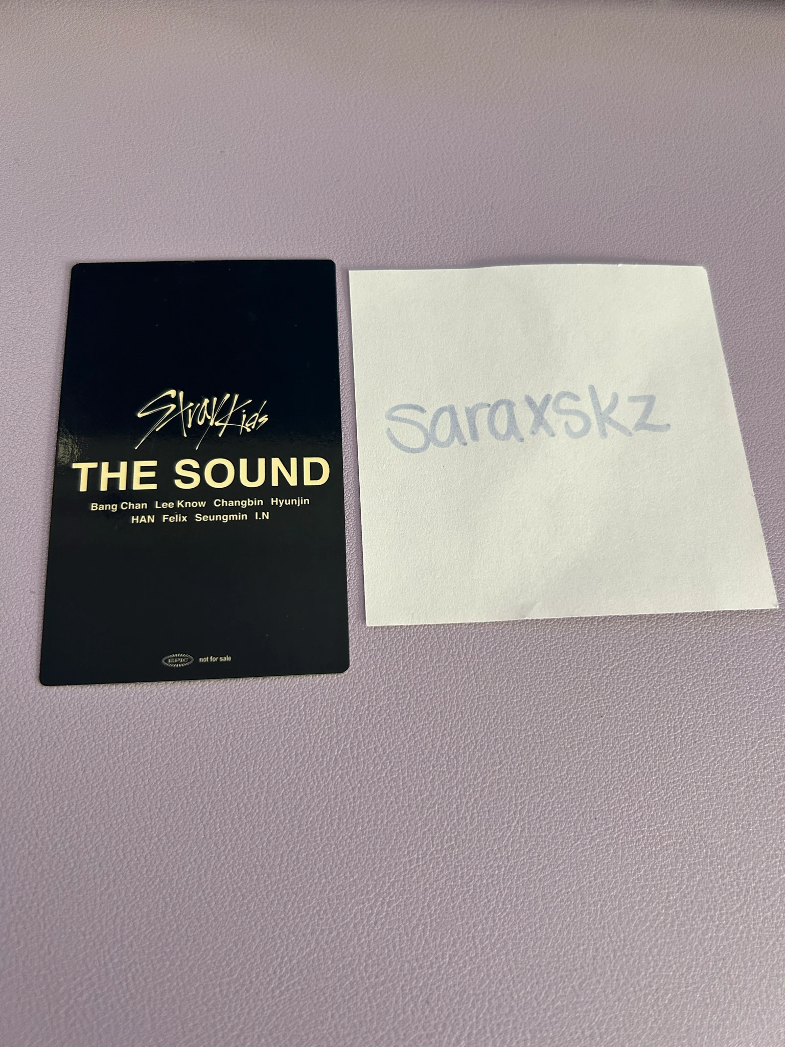 Stray Kids Changbin Stray Kids - Changbin - Maniac World Tour Event osaka day 2 the sound purchase benefit venue-limited listing photo 2