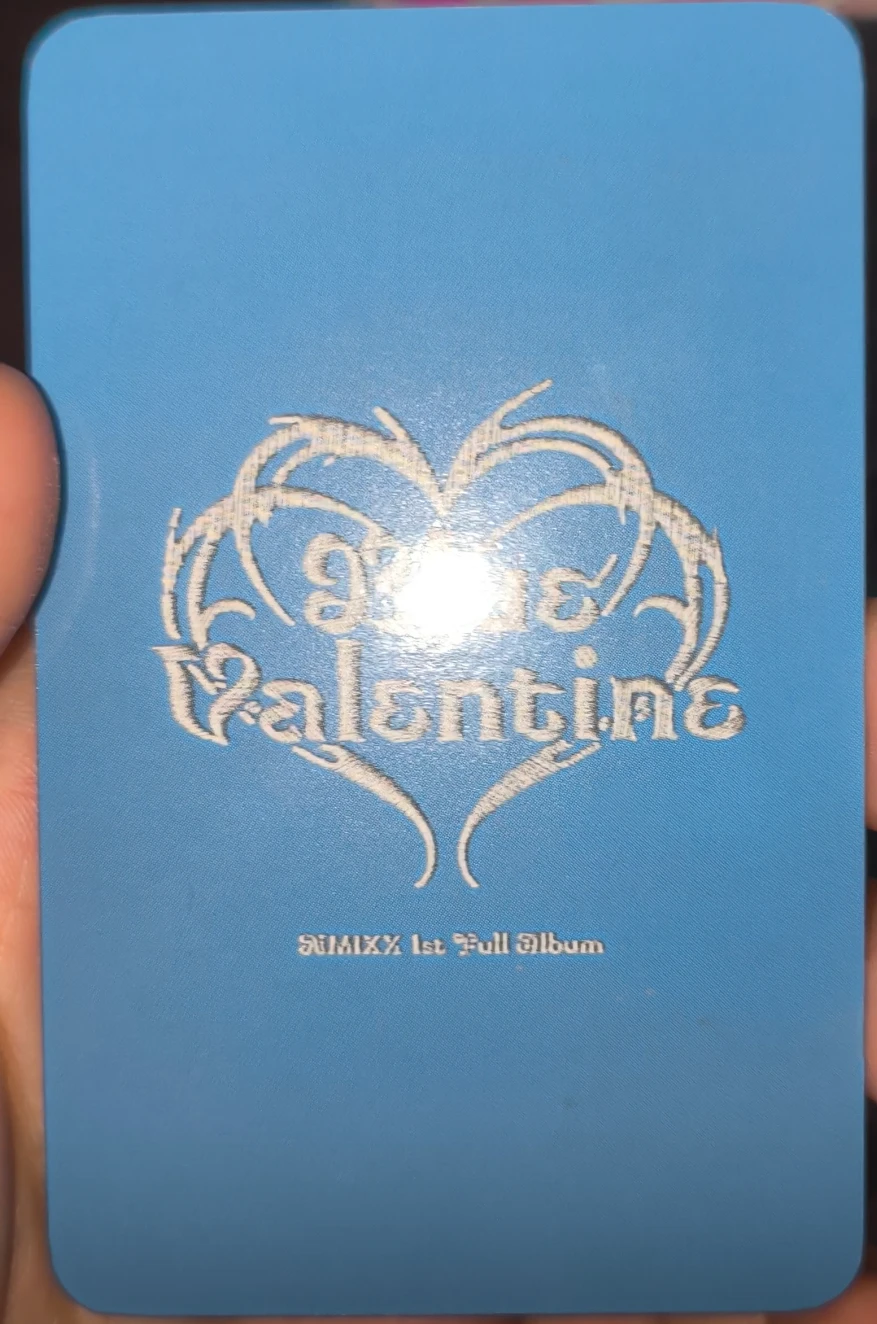 NMIXX Lily NMIXX - Lily - Blue Valentine Album pob (pre-order benefit) round 1 jyp/fans shop listing photo 2