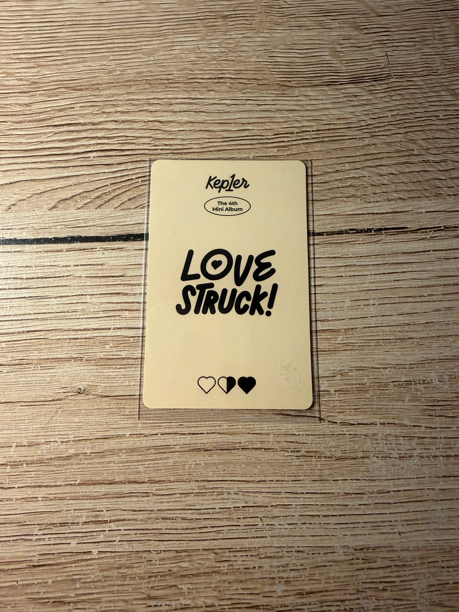 Kep1er Chaehyun Kep1er - Chaehyun - LOVESTRUCK! Album album photocard love strike version listing photo 2