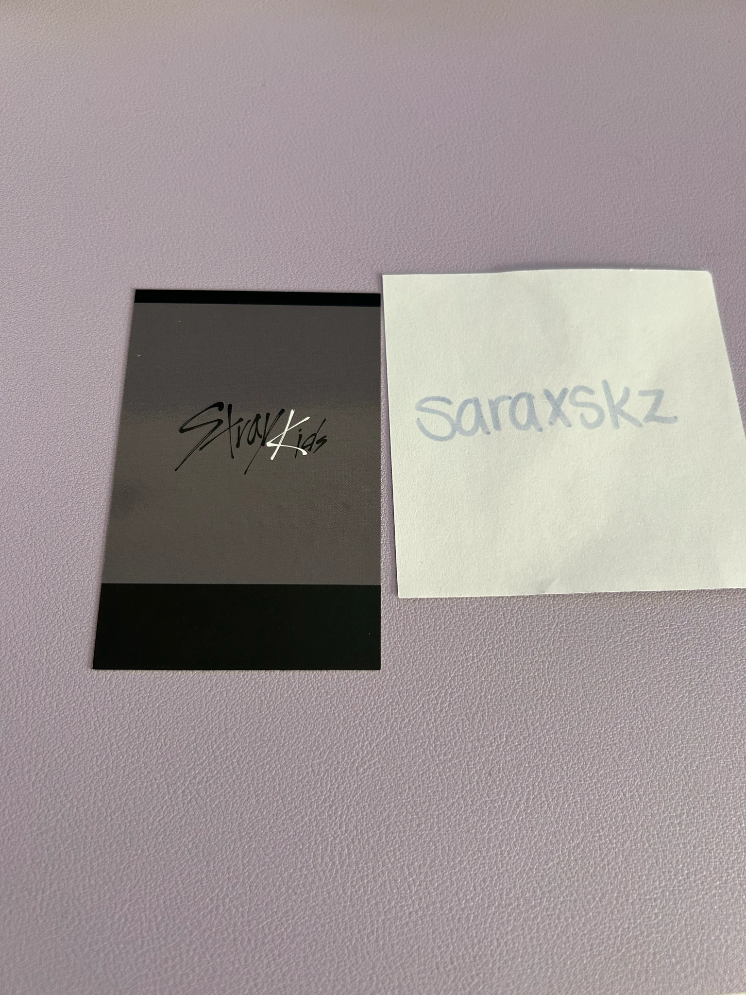 Stray Kids Stray Kids - Bang Chan & I.N - 5-Star Pop-Up Store Event lucky draw soundwave round 1 polaroid listing photo 2