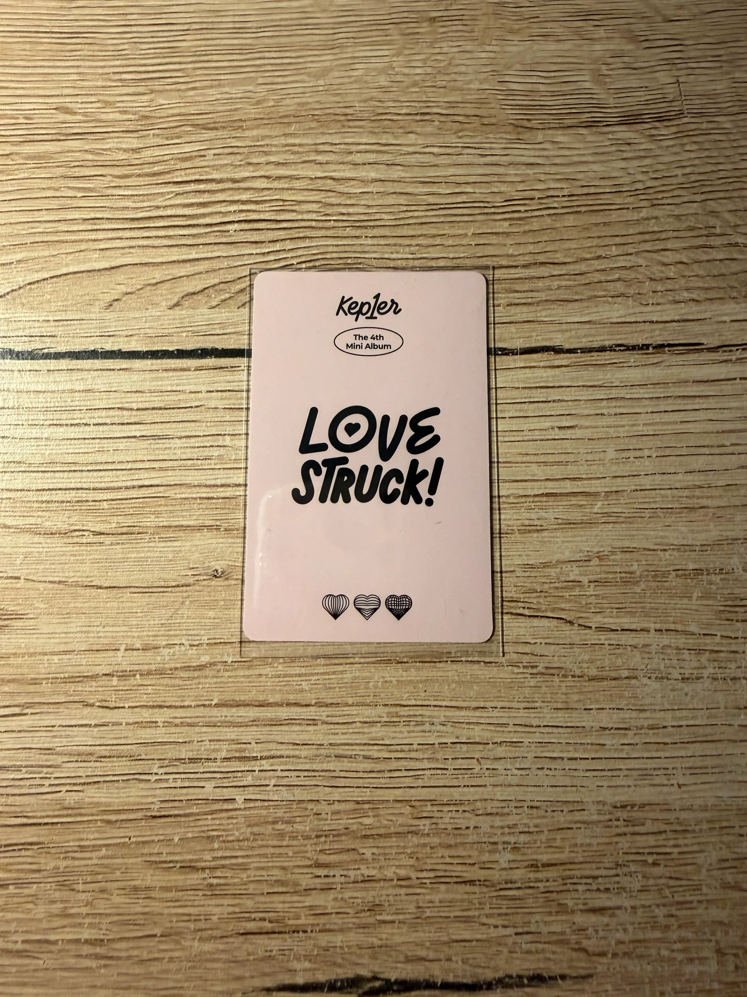 Kep1er Chaehyun Kep1er - Chaehyun - LOVESTRUCK! Album album photocard first blush ver listing photo 2