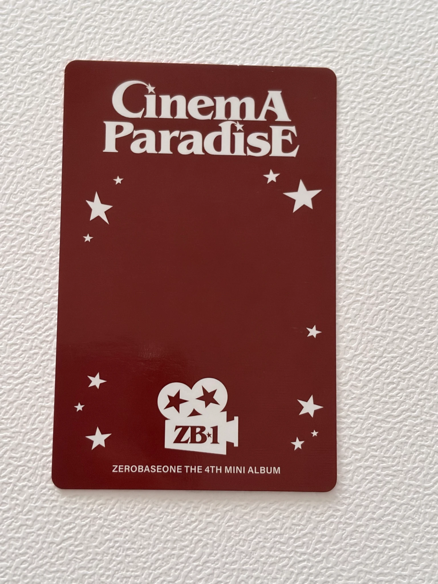 ZEROBASEONE ZEROBASEONE - Gyuvin & Ricky - Cinema Paradise Album album photocard zerose version listing photo 2