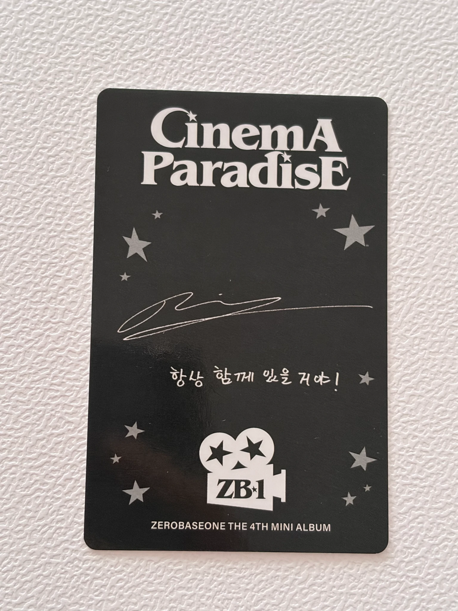ZEROBASEONE Ricky ZEROBASEONE - Ricky - Cinema Paradise Album album photocard zerose version listing photo 2