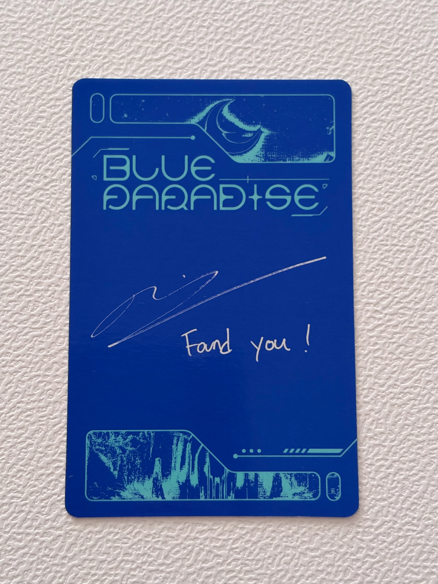 ZEROBASEONE Ricky ZEROBASEONE - Ricky - Blue Paradise Album album photocard seek version listing photo 2