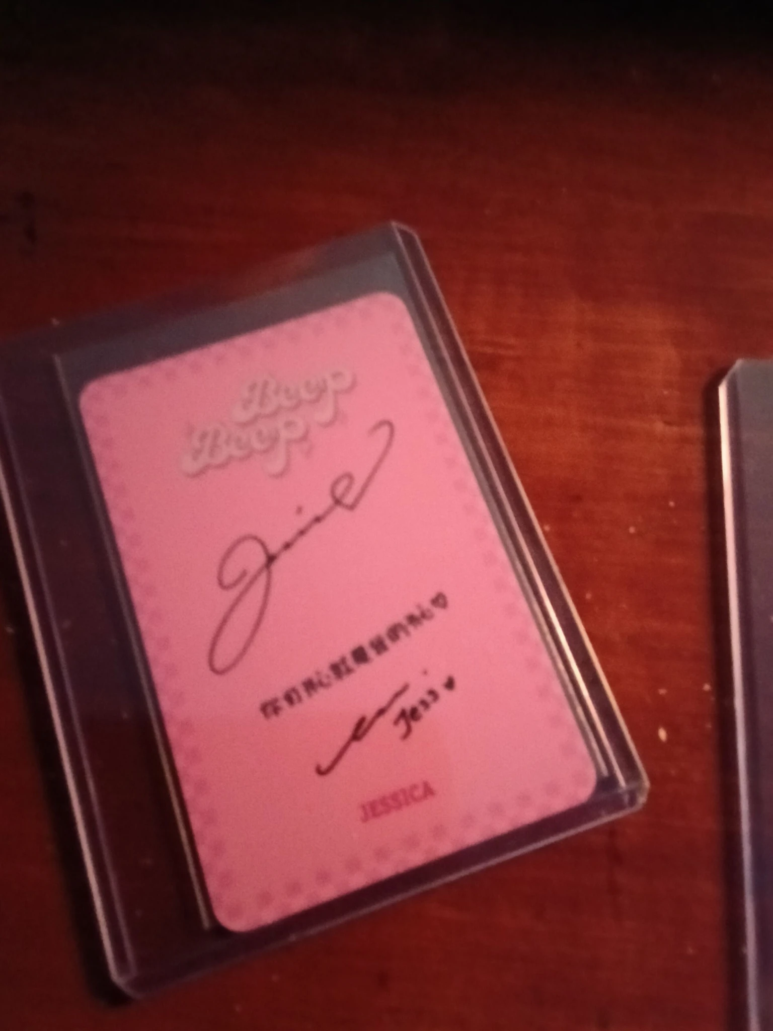 Jessica Jung Jessica Girls' Generation - Jessica - Beep Beep (Jessica Solo) Album album photocard listing photo 2