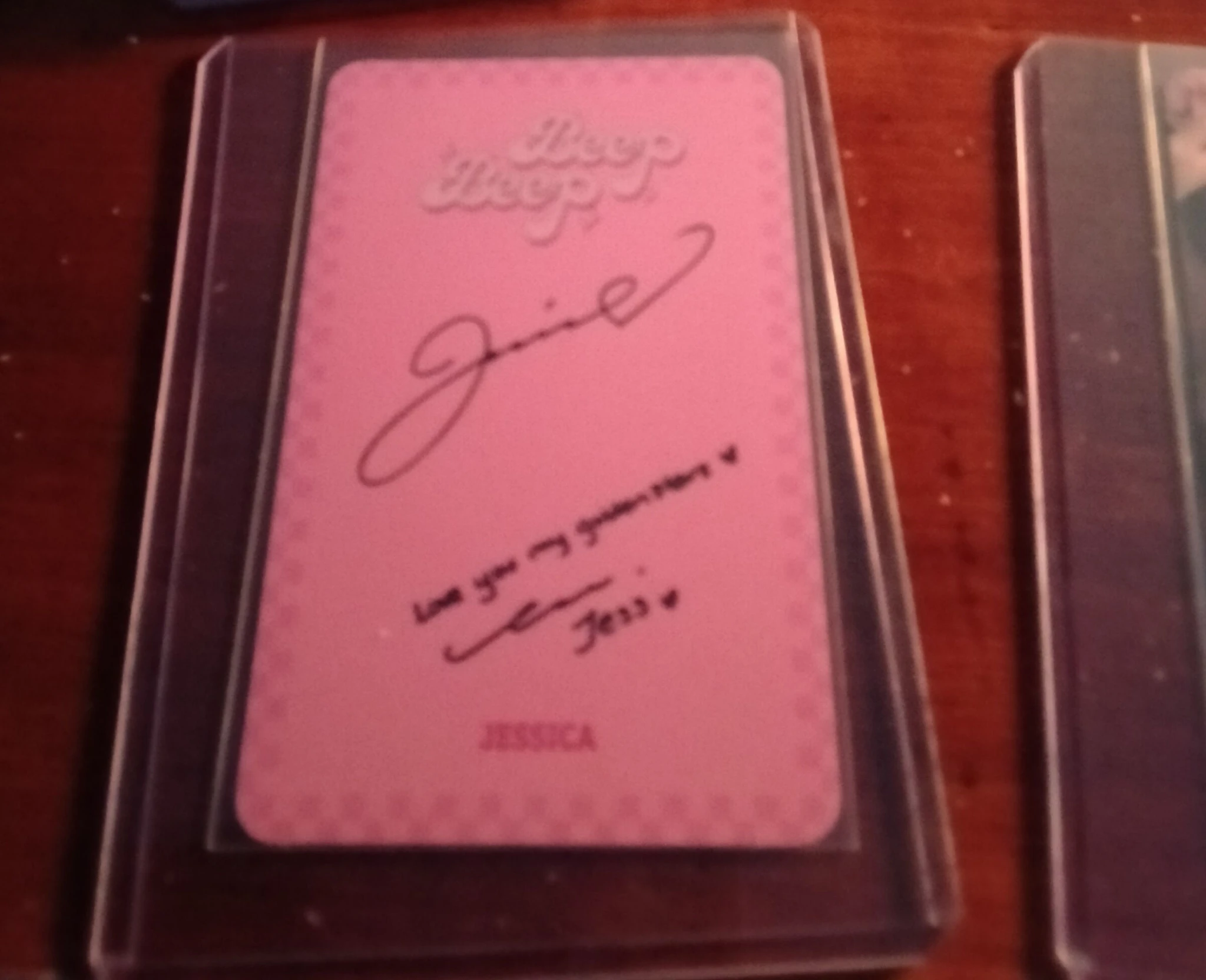 Jessica Jung Jessica Girls' Generation - Jessica - Beep Beep (Jessica Solo) Album album photocard listing photo 2