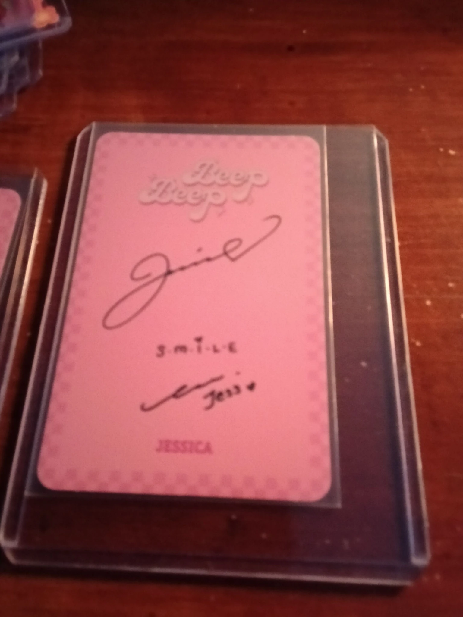 Jessica Jung Jessica Girls' Generation - Jessica - Beep Beep (Jessica Solo) Album album photocard star version listing photo 2