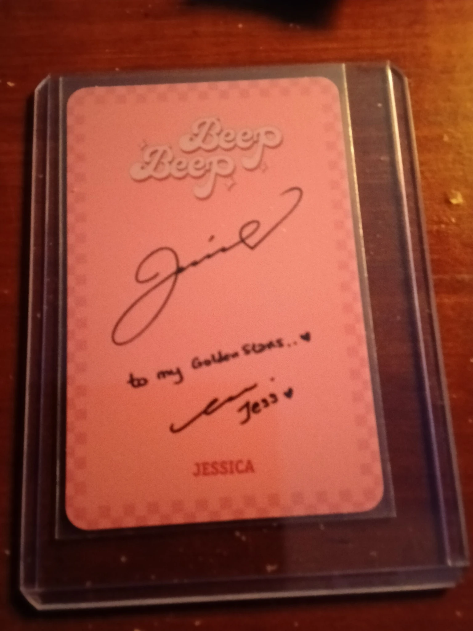 Jessica Jung Jessica Girls' Generation - Jessica - Beep Beep (Jessica Solo) Album album photocard listing photo 2