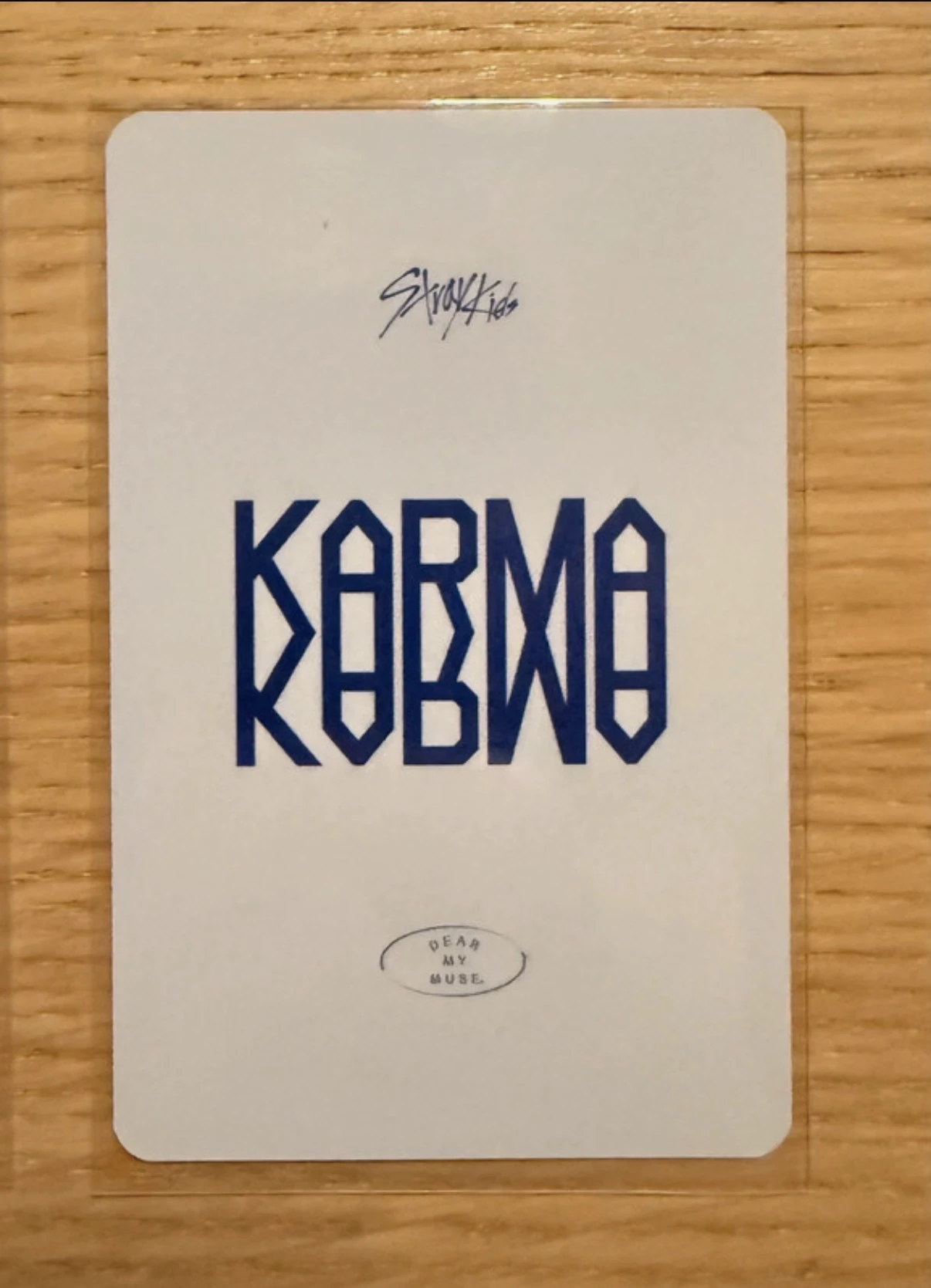 Stray Kids HAN Stray Kids - HAN - KARMA Album pre-order benefit (pob) dear my muse listing photo 2