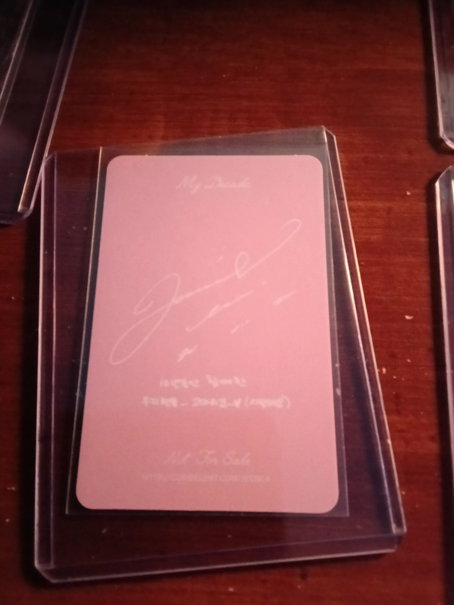 Jessica Jung Jessica Girls' Generation - Jessica - My Decade (Jessica Solo) Album album photocard listing photo 2