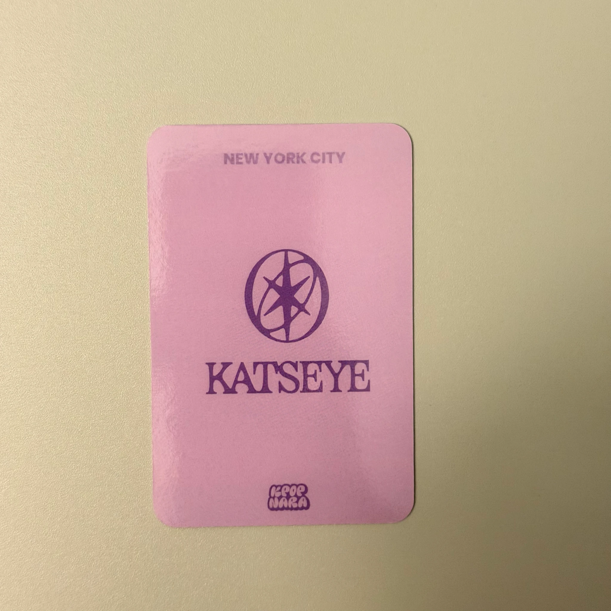 KATSEYE Daniela KATSEYE - Daniela - THE BEAUTIFUL CHAOS TOUR Event lucky draw (LD) kpop nara bad image - replace new york listing photo 2