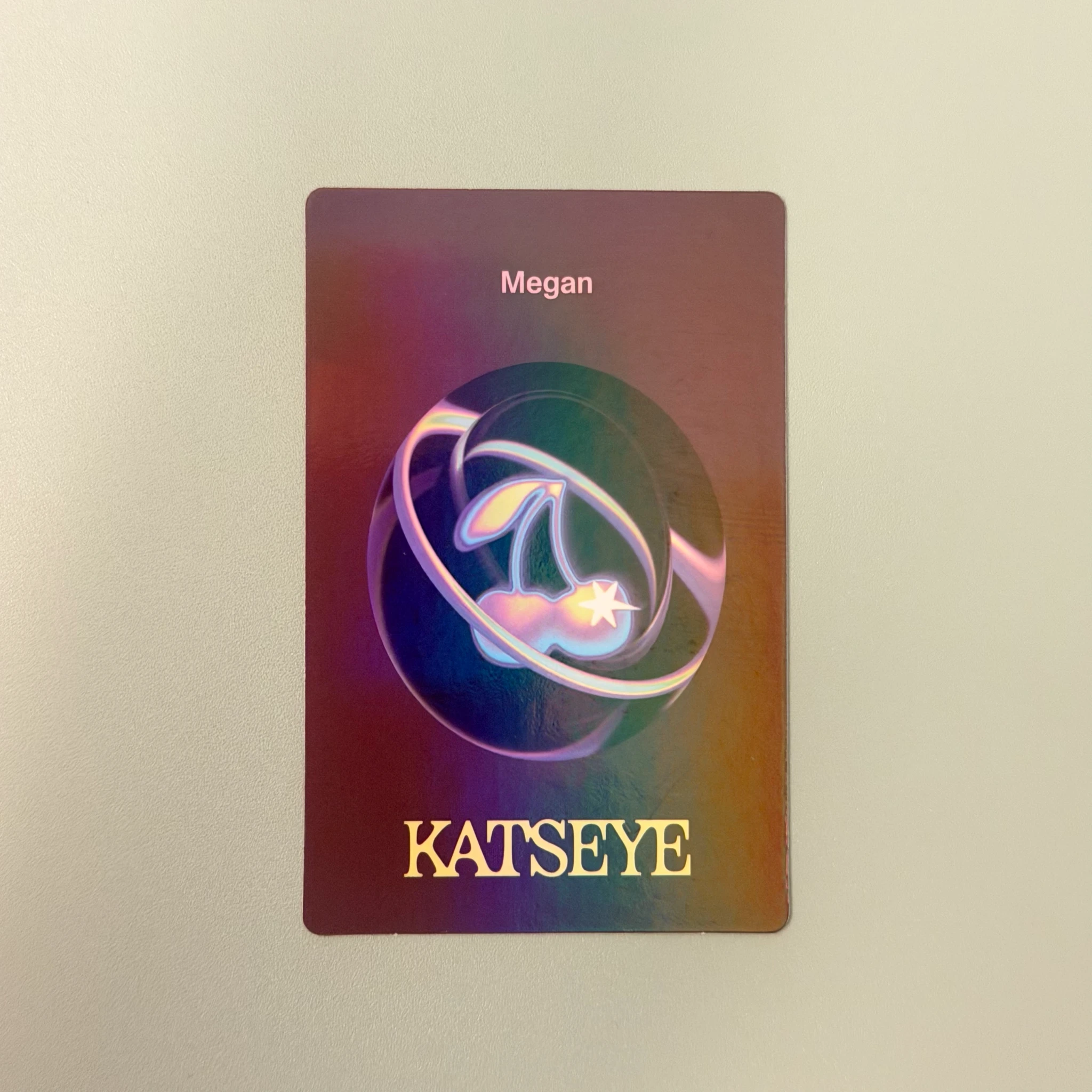 KATSEYE Megan KATSEYE - Megan - SIS (Soft Is Strong) Album album photocard strong version listing photo 2