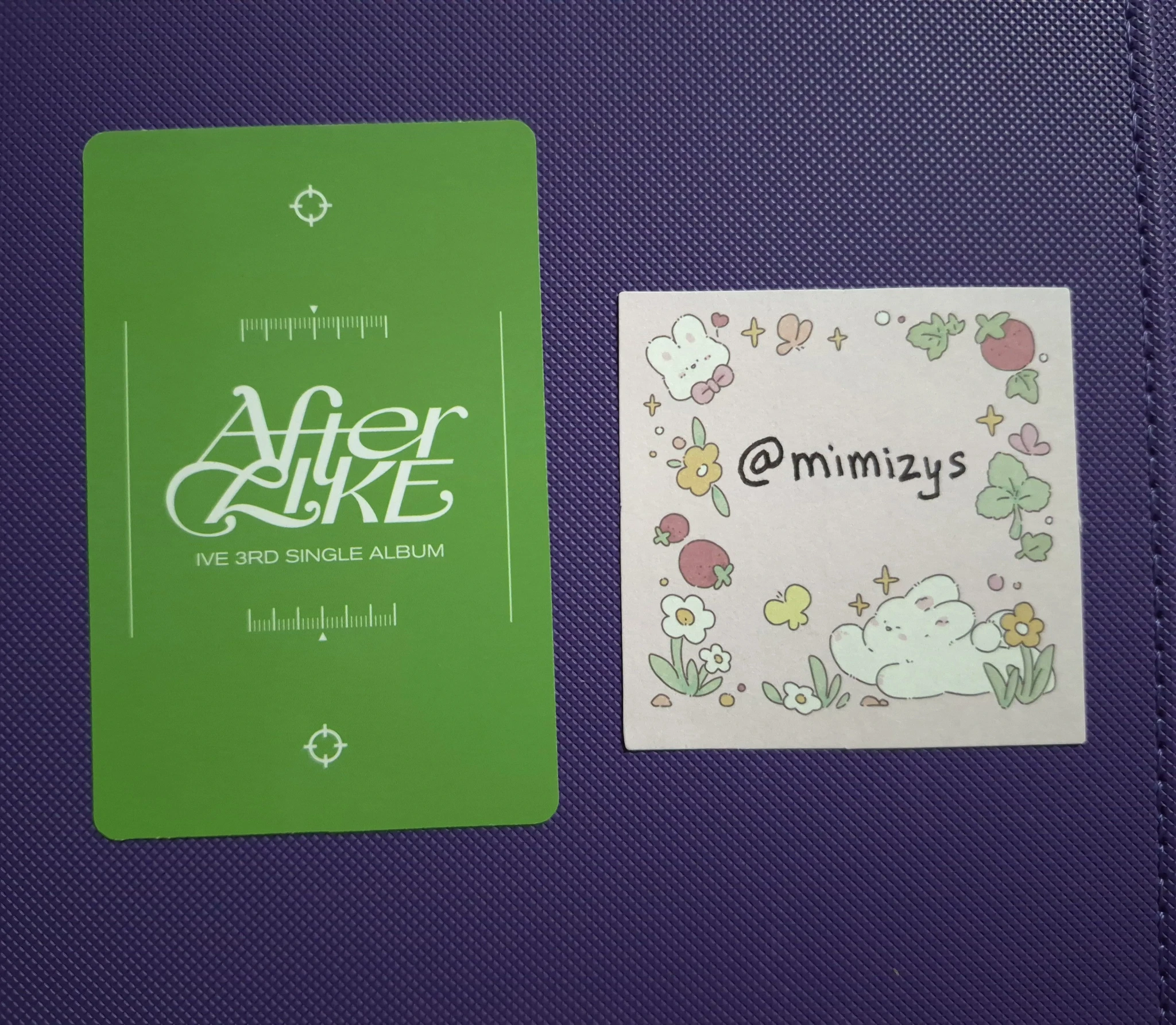IVE Rei IVE - Rei - After LIKE Album starriver fansign listing photo 2