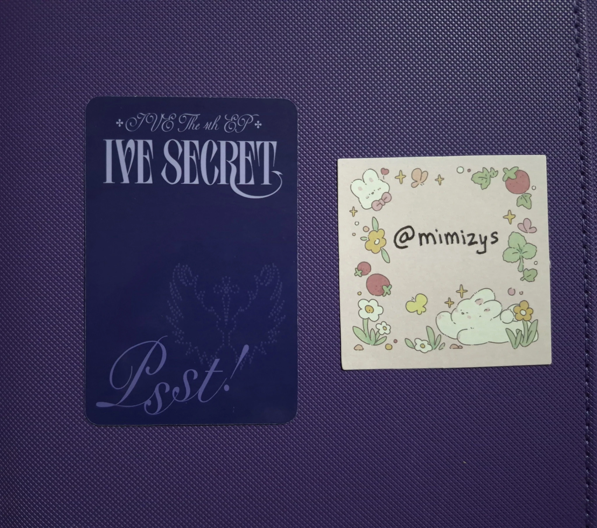 IVE Leeseo IVE - Leeseo - IVE SECRET Album album photocard psst! version listing photo 2