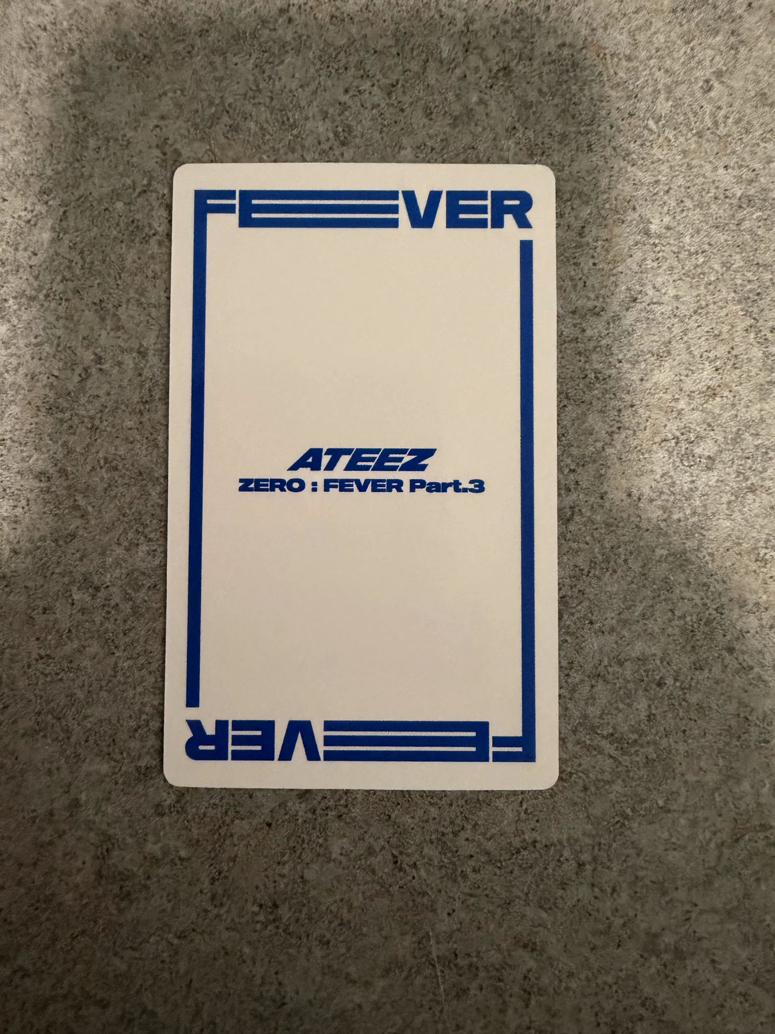 ATEEZ Yeosang ATEEZ - Yeosang - ZERO : FEVER Part.3 Album apple music video call/fancall round 1 listing photo 2