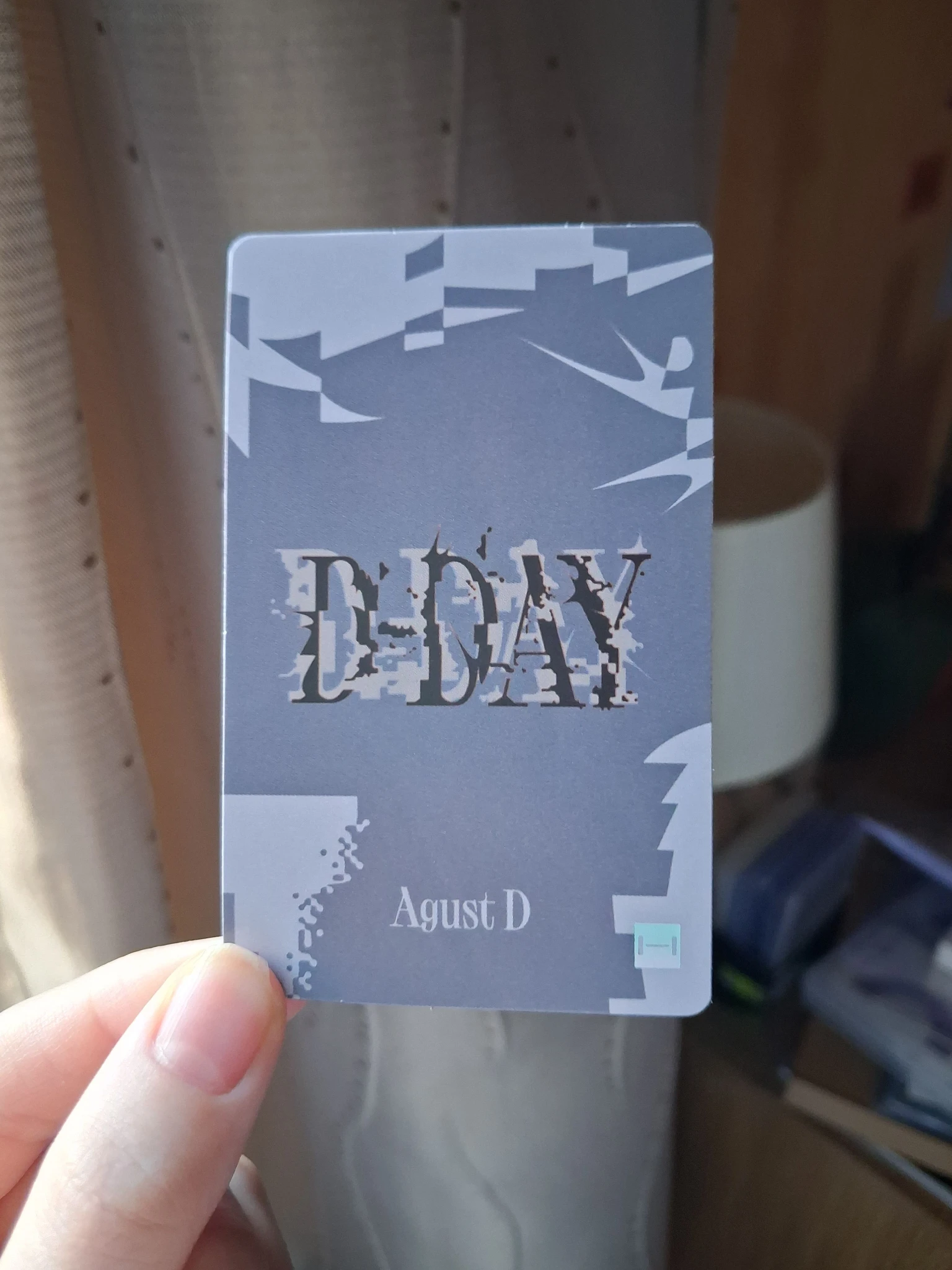 BTS SUGA BTS - SUGA - D-DAY Album lucky draw powerstation listing photo 2