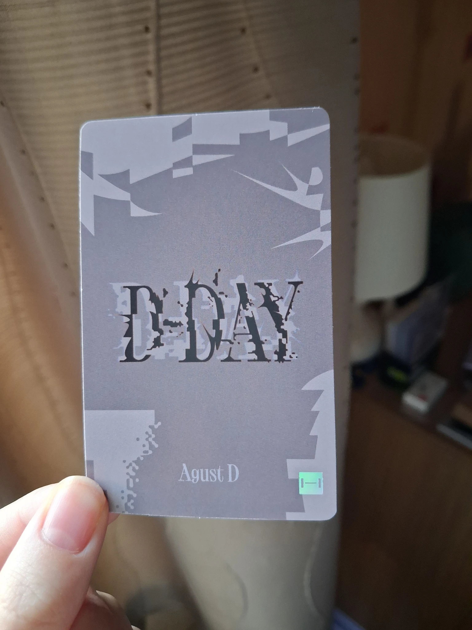 BTS SUGA BTS - SUGA - D-DAY Album lucky draw soundwave listing photo 2